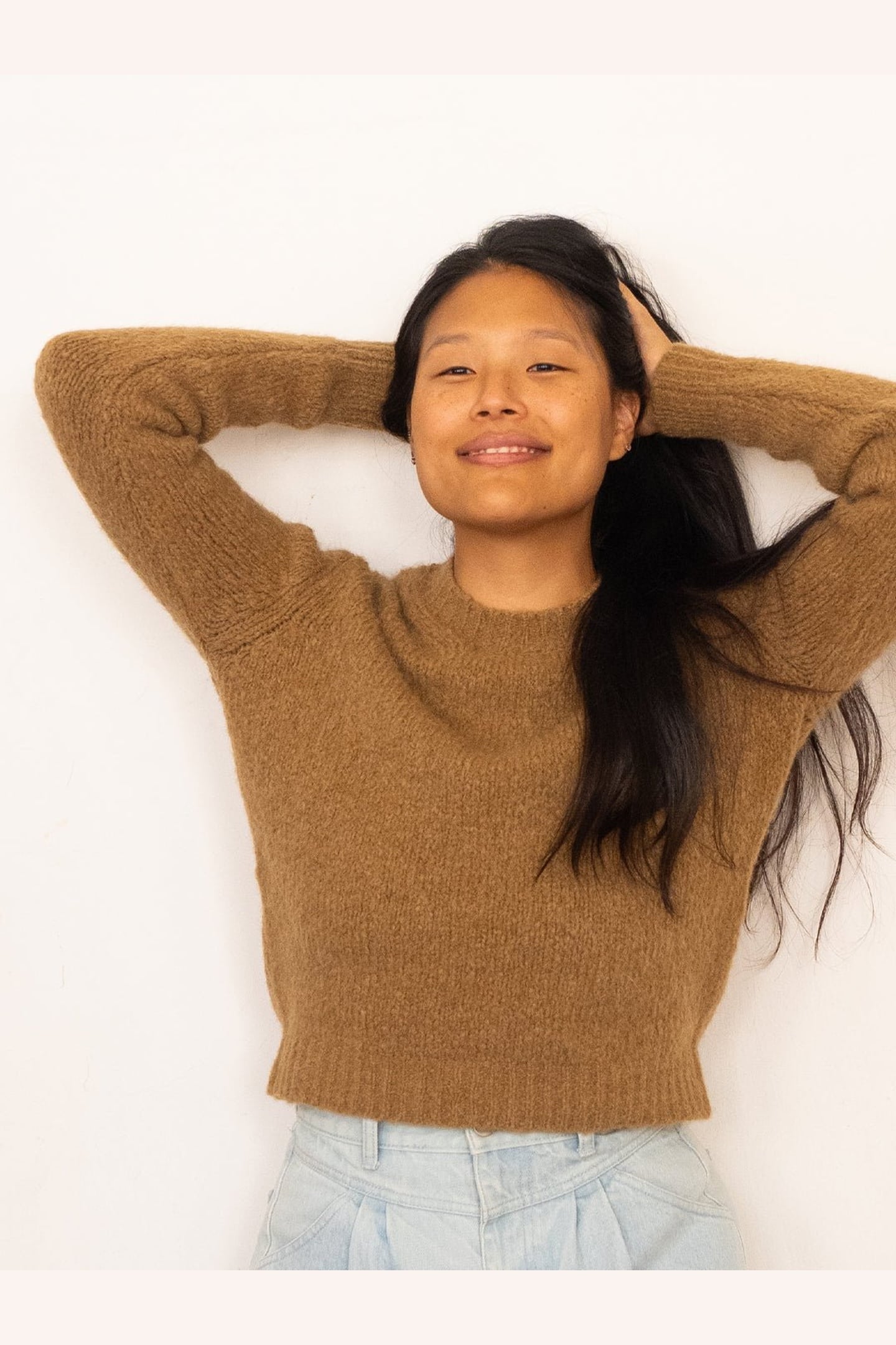 KYTHIRA KNIT CAMEL 2