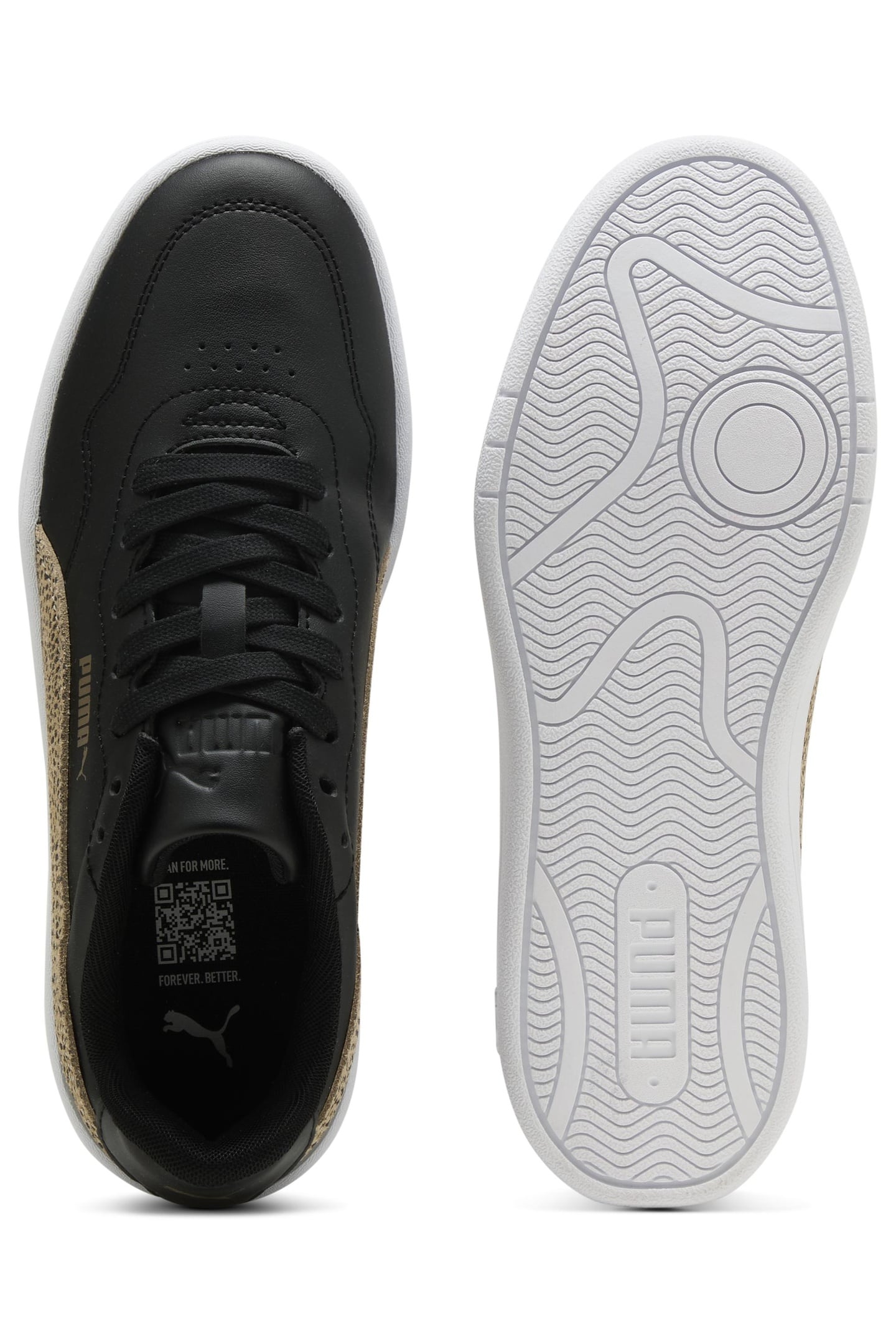 COURT LALLY TOPCAT BLACK-TOASTED ALMOND 5