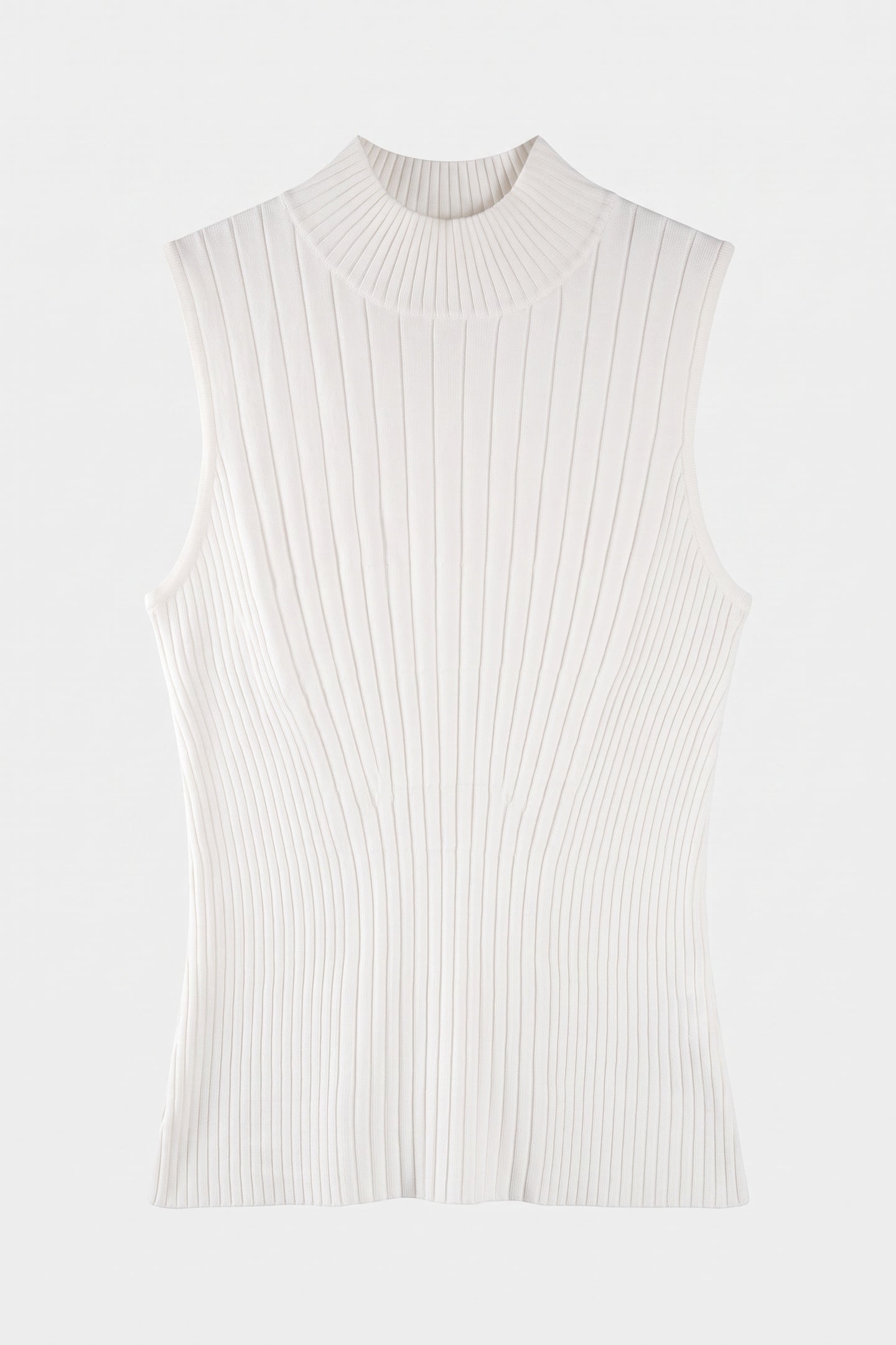AGATHE SL MOCK NECK MACADAMIA 3