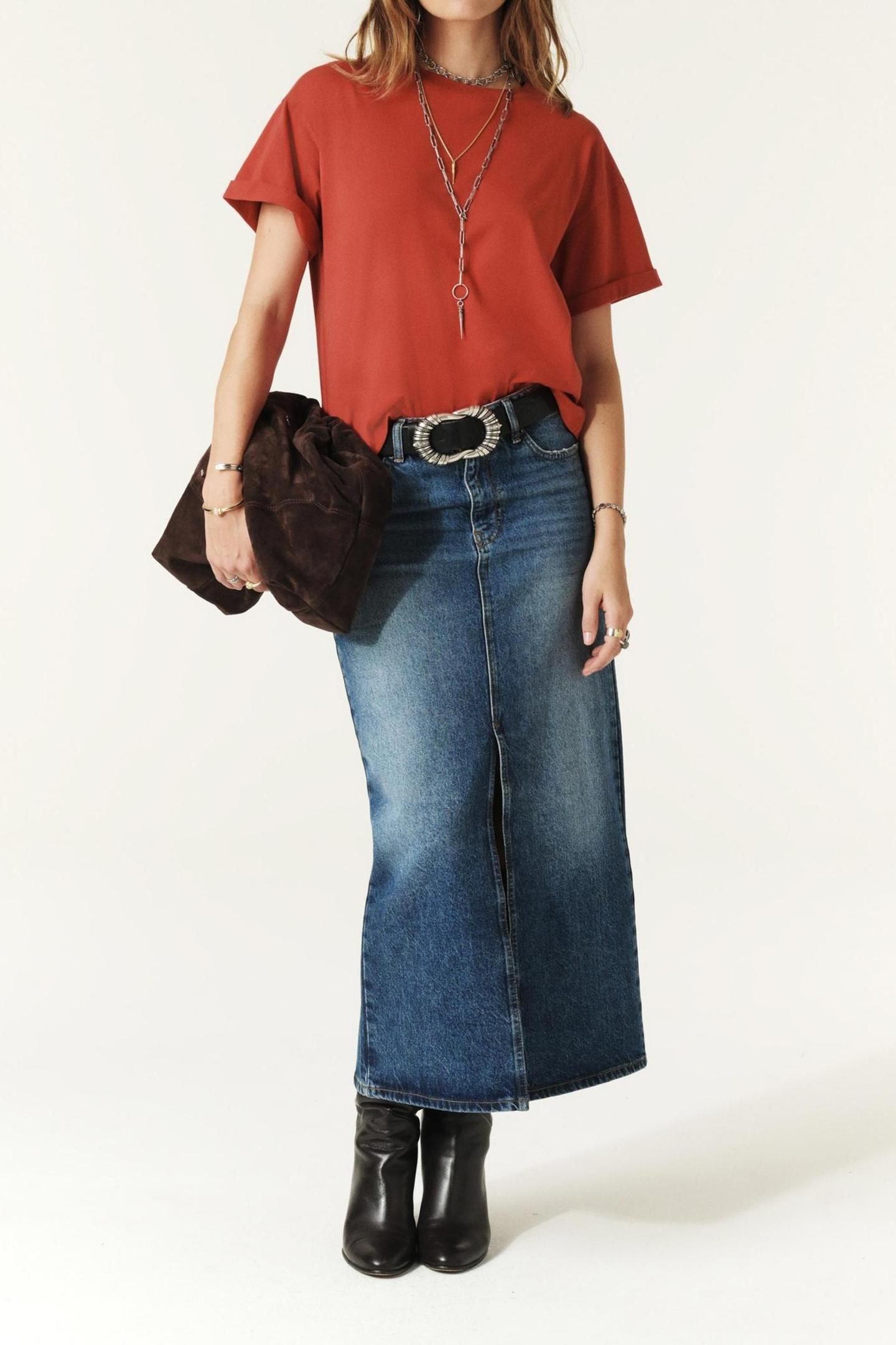 SHORT SLEEVES TEE ROUGE 9