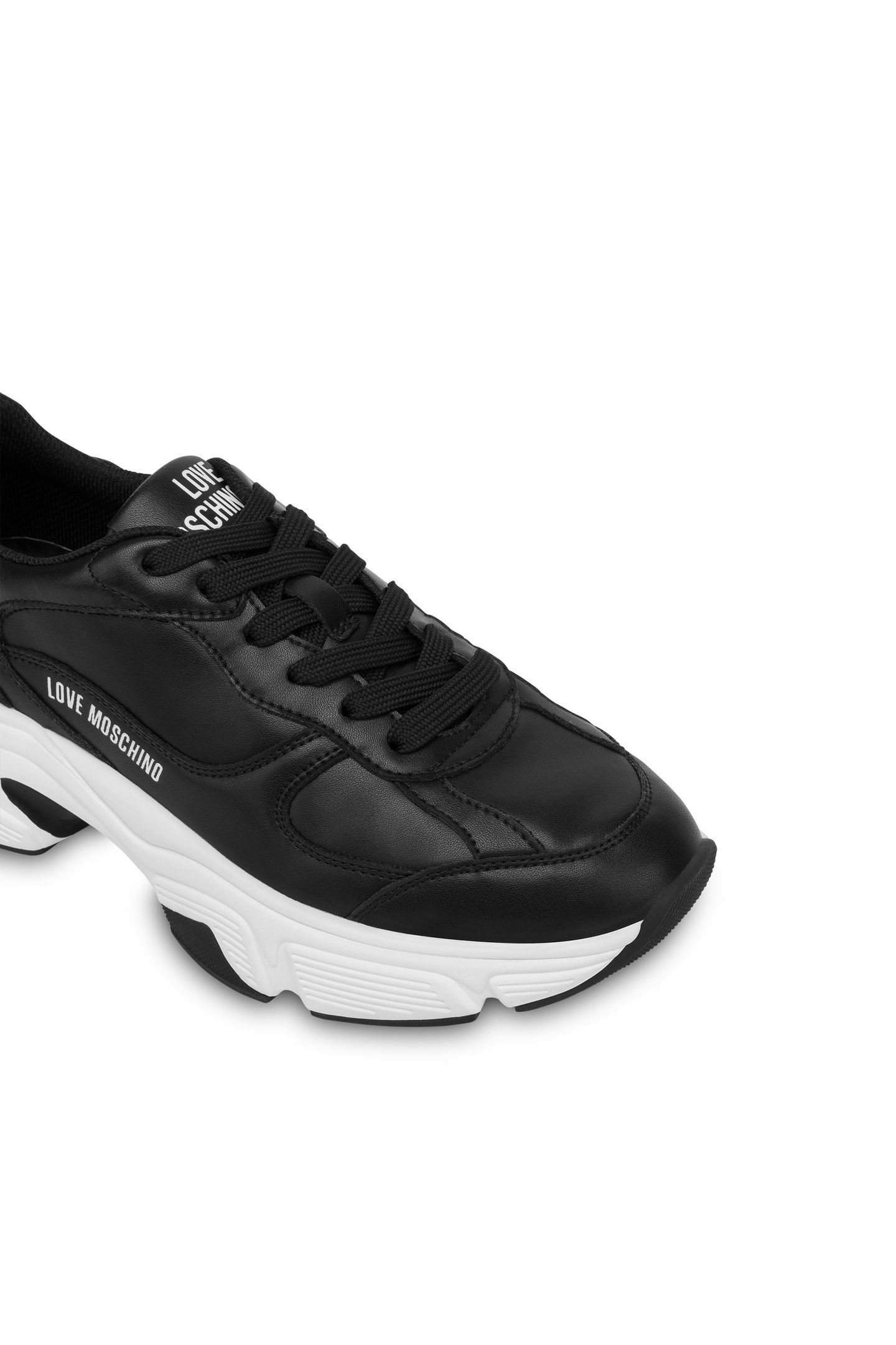 BLACK LOVE MOSCHINO SNEAKERS BLACK 3