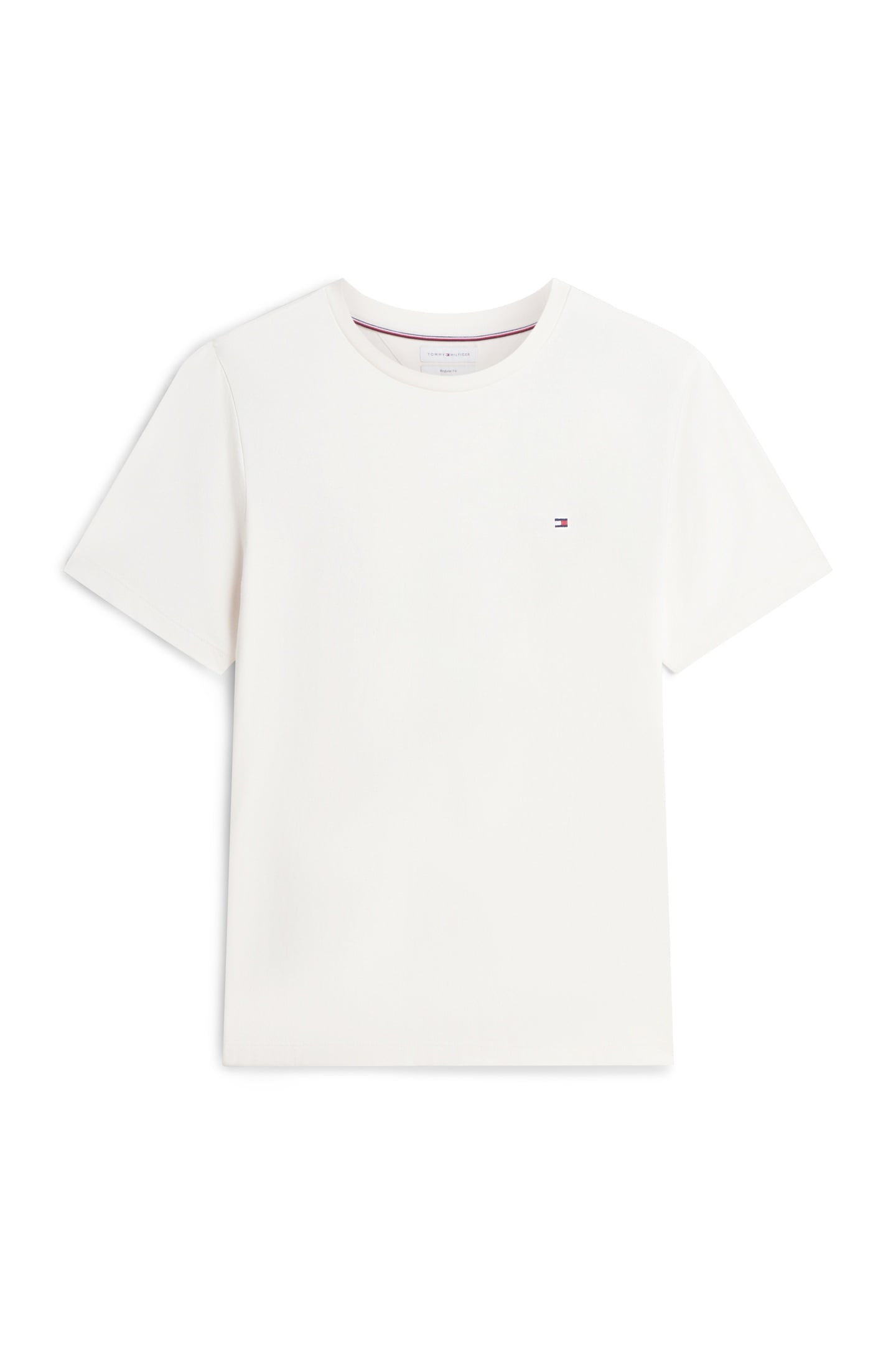 FLAG EMBROIDERY T-SHIRT IVORY PETAL 4