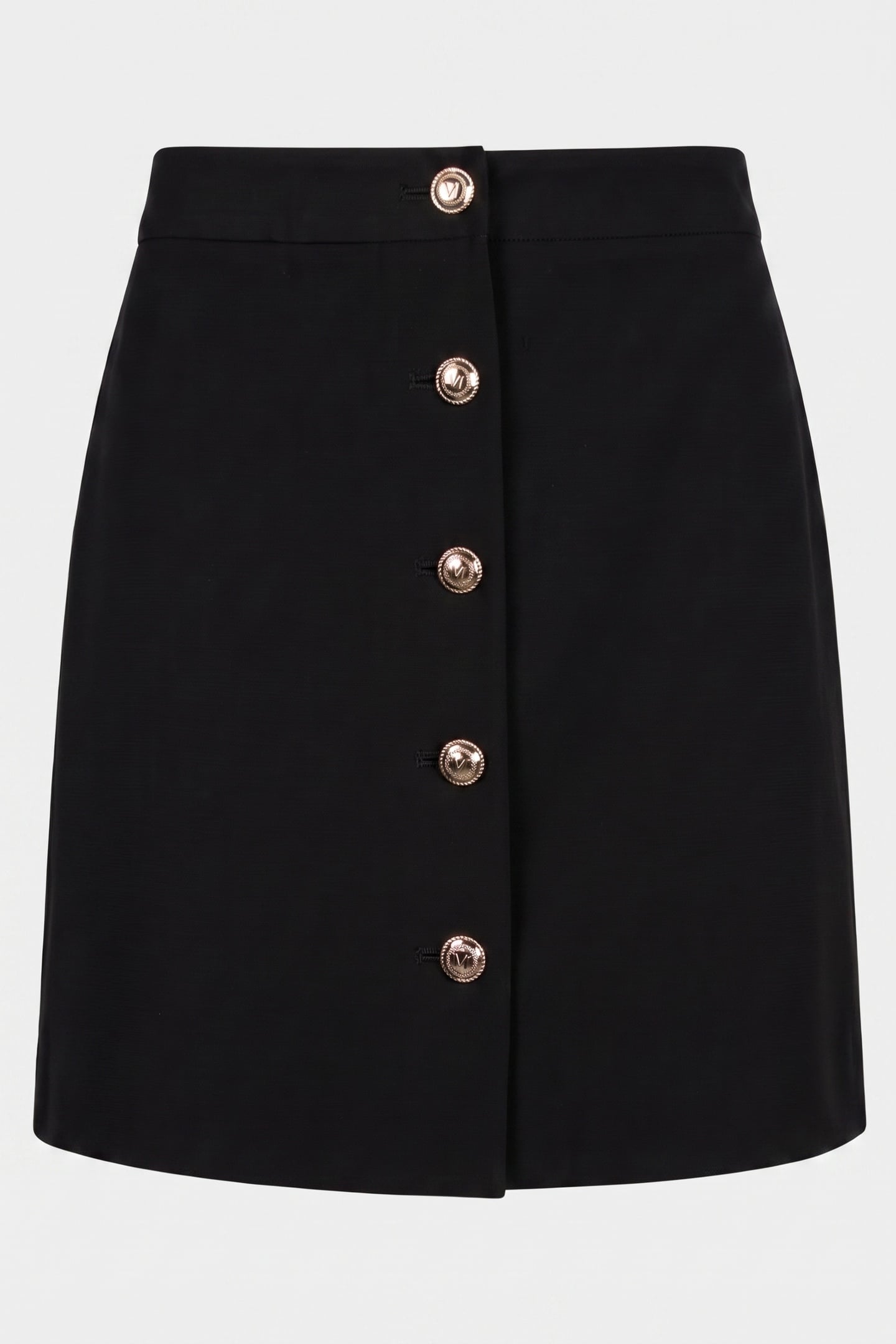 BECKY MINI SKIRT JET BLACK A996 3