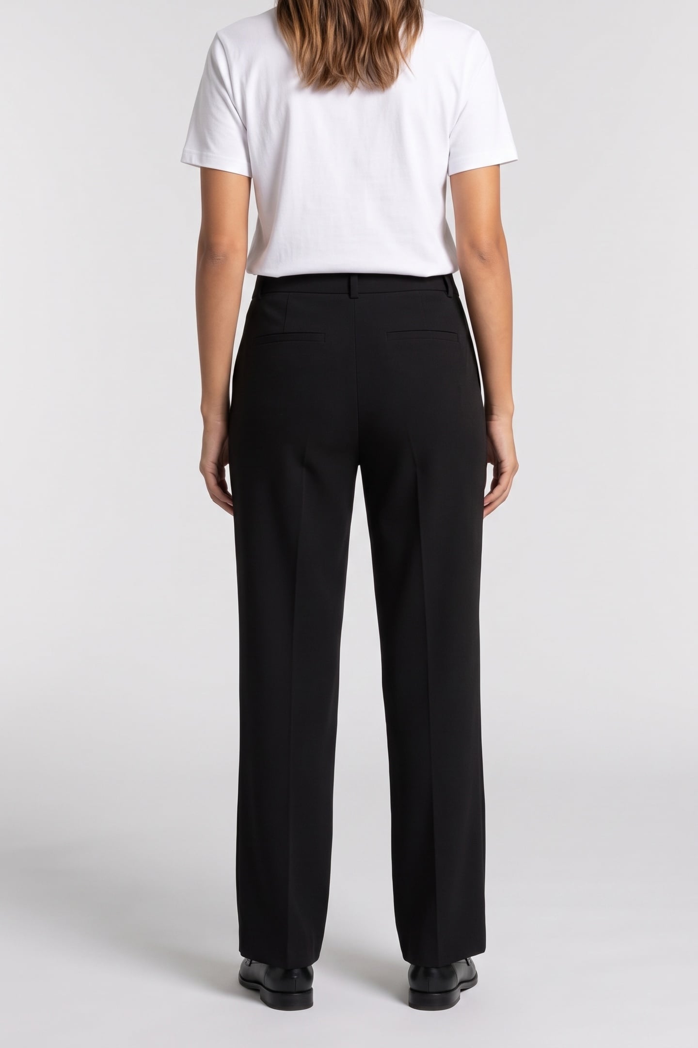 ES ALIDA SLIM TROUSERS BLACK 2