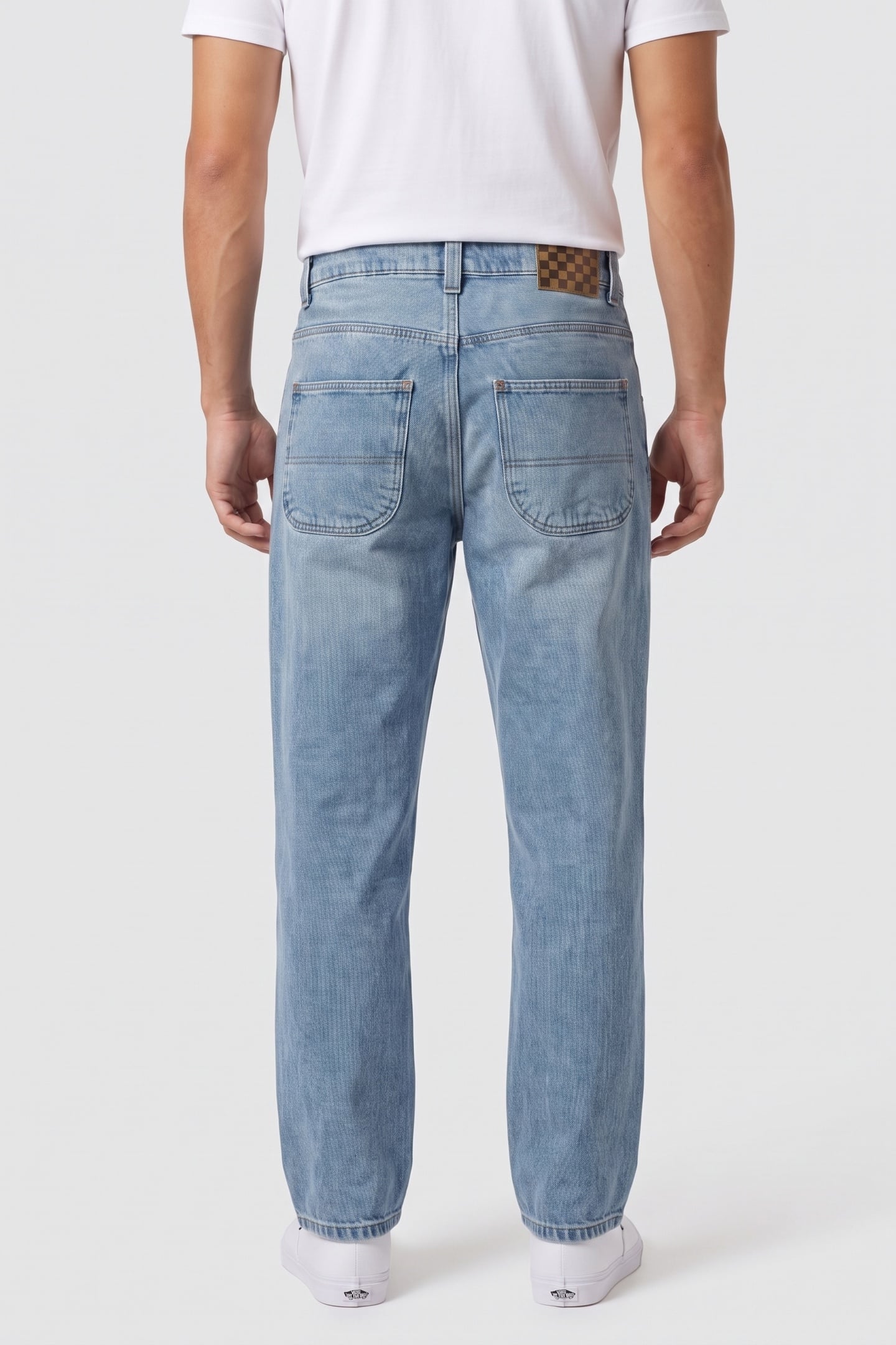 SKATE LOOSE BOOTCUT WHITE 2