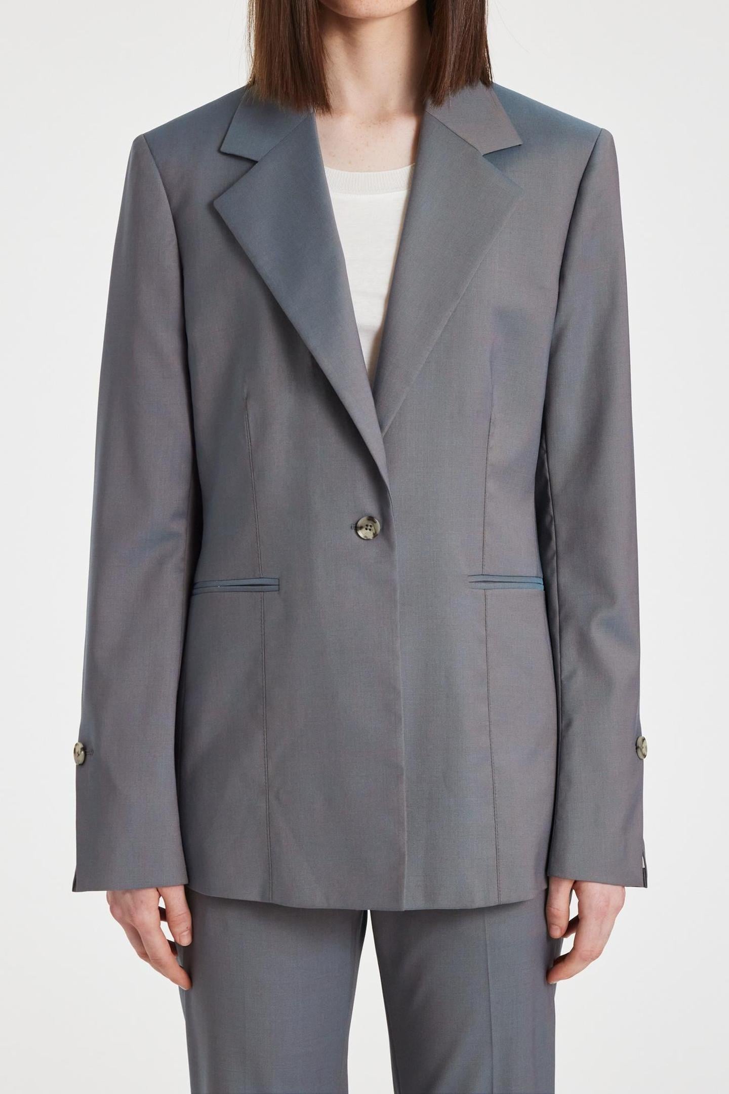 WOMENS JACKET GREYISH BLUE 10