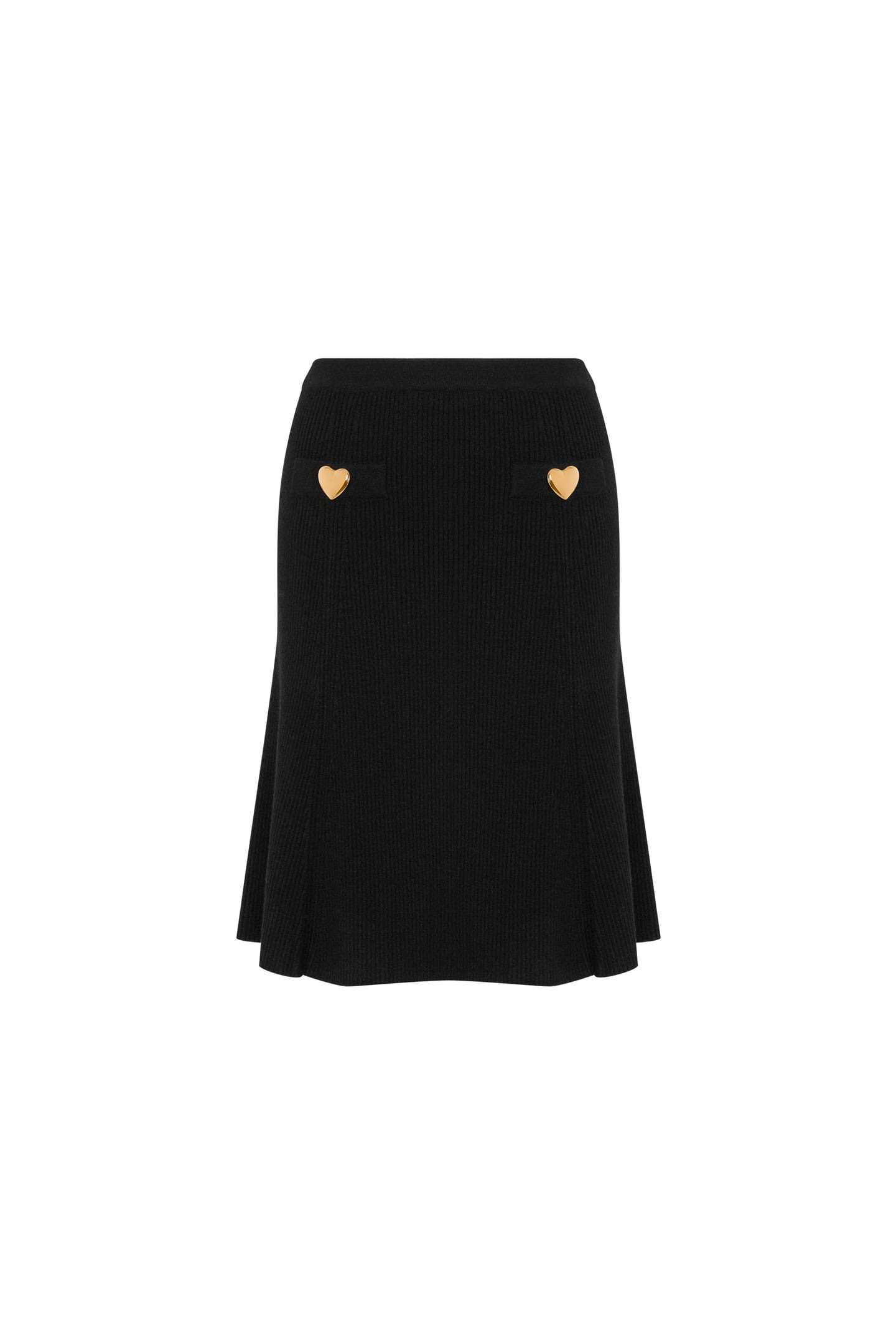 KNITTED SKIRT BLACK 3