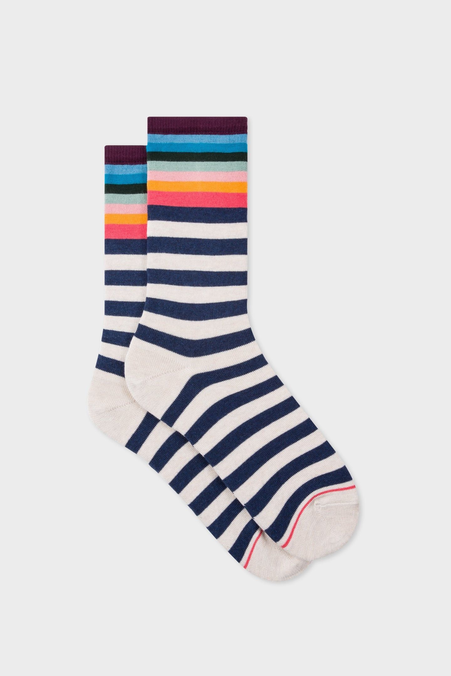 WOMEN SOCK GERTRUDE STP TAN 2