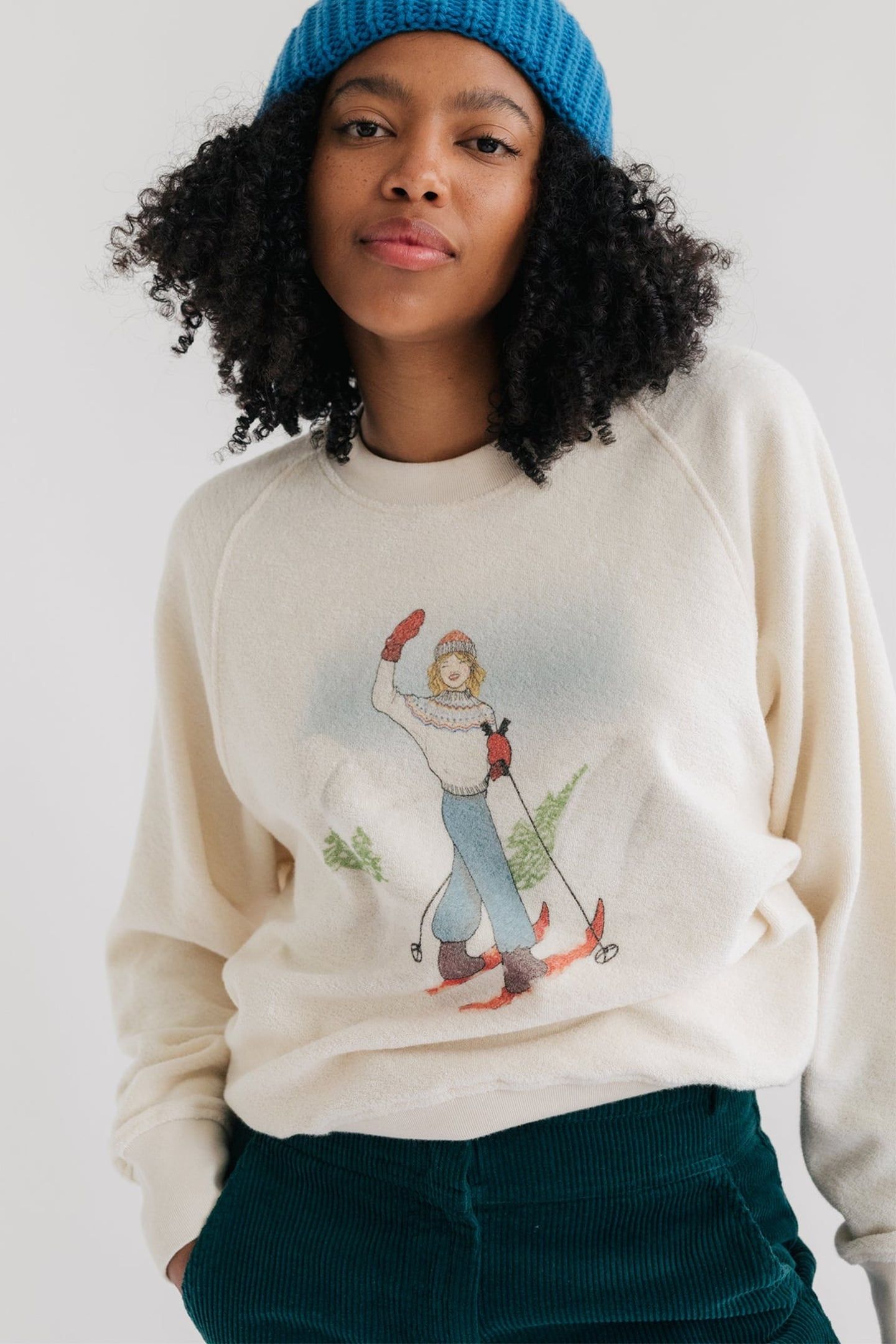 KELLS SWEATSHIRT SKI GIRL 2