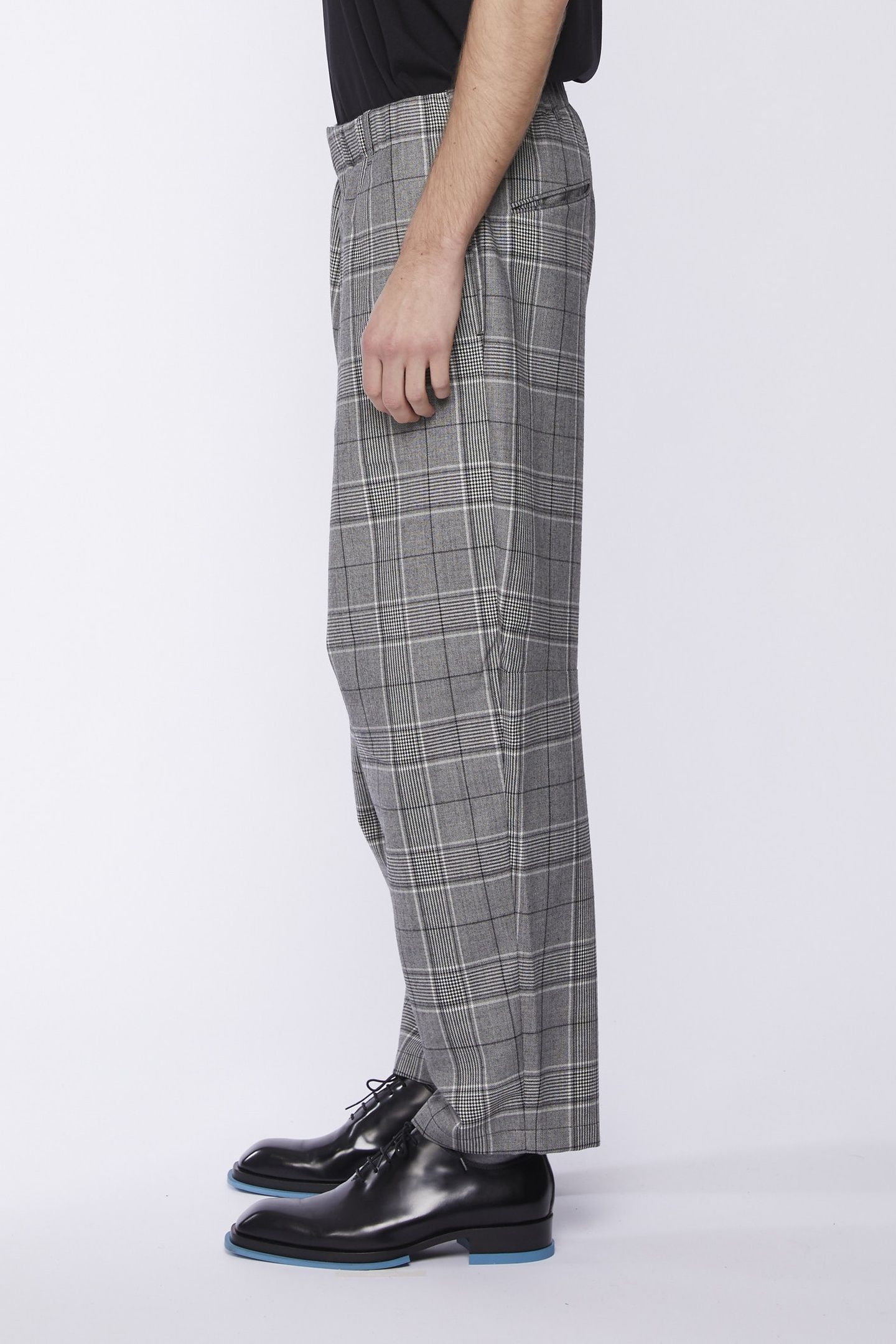 GENTS TROUSER GREY MELANGE 4
