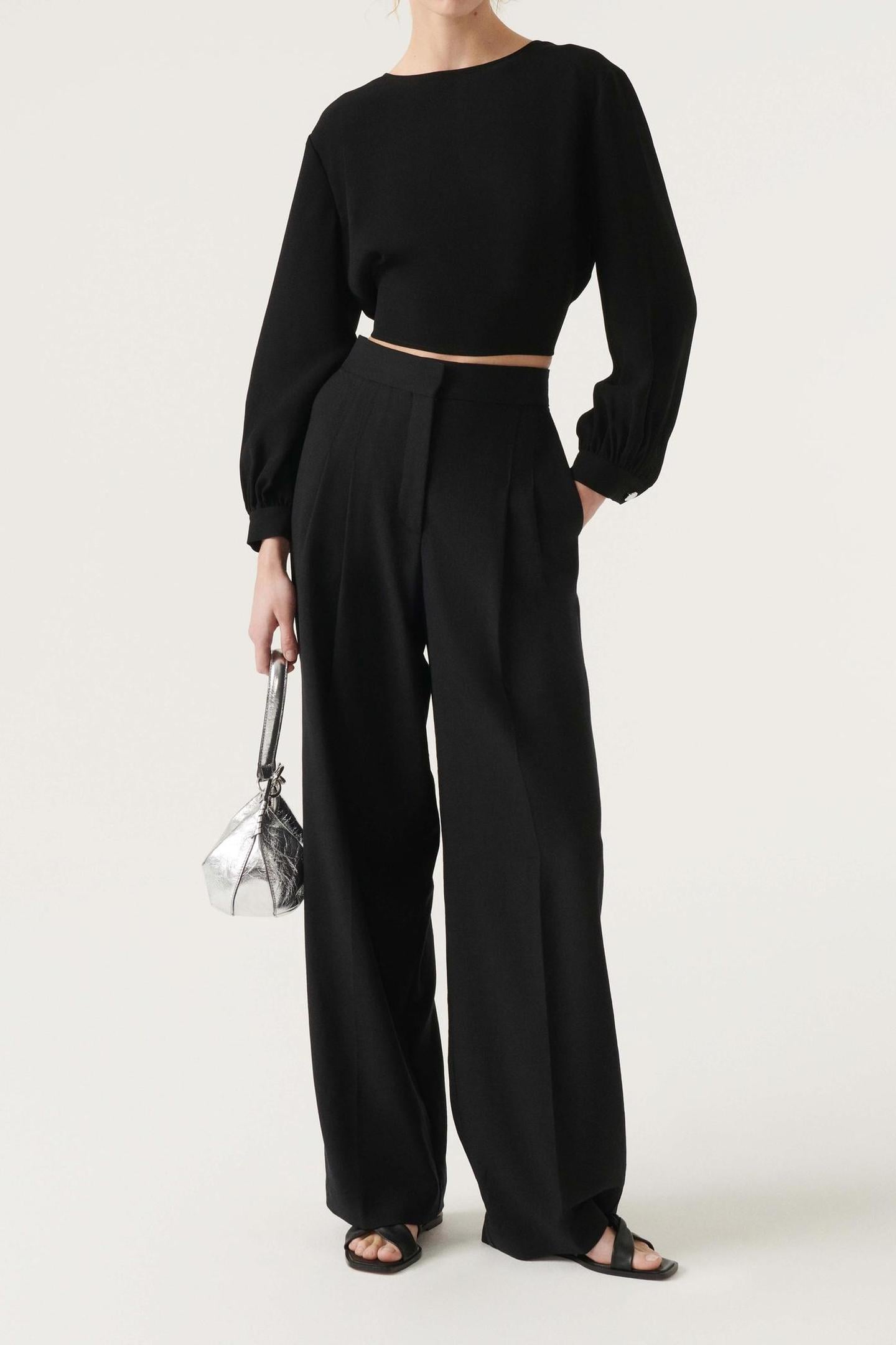 LONG SLEEVES TOP BLACK 5