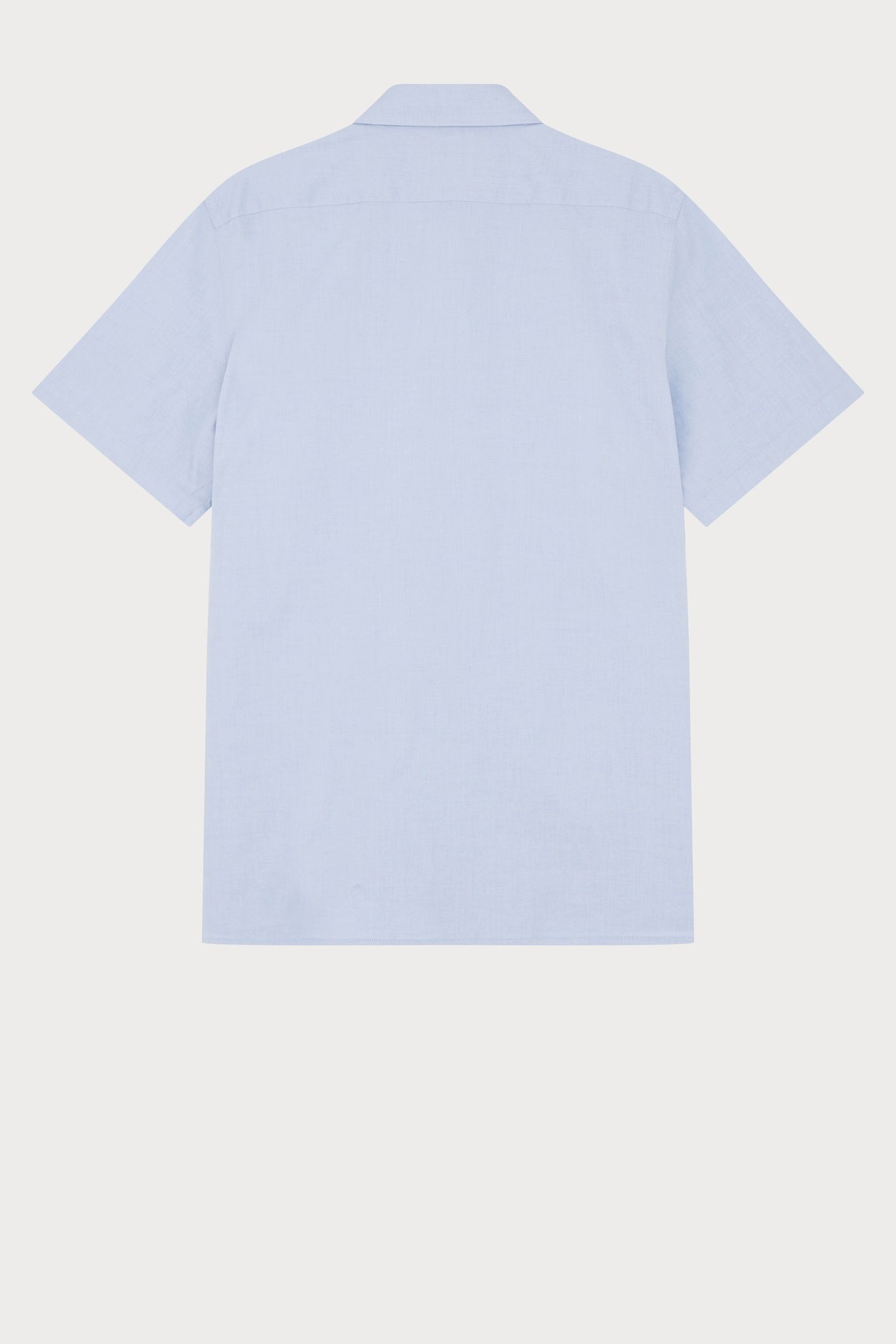 MENS SS CASUAL FIT SHIRT ZEB BADGE PETROL BLUE 5
