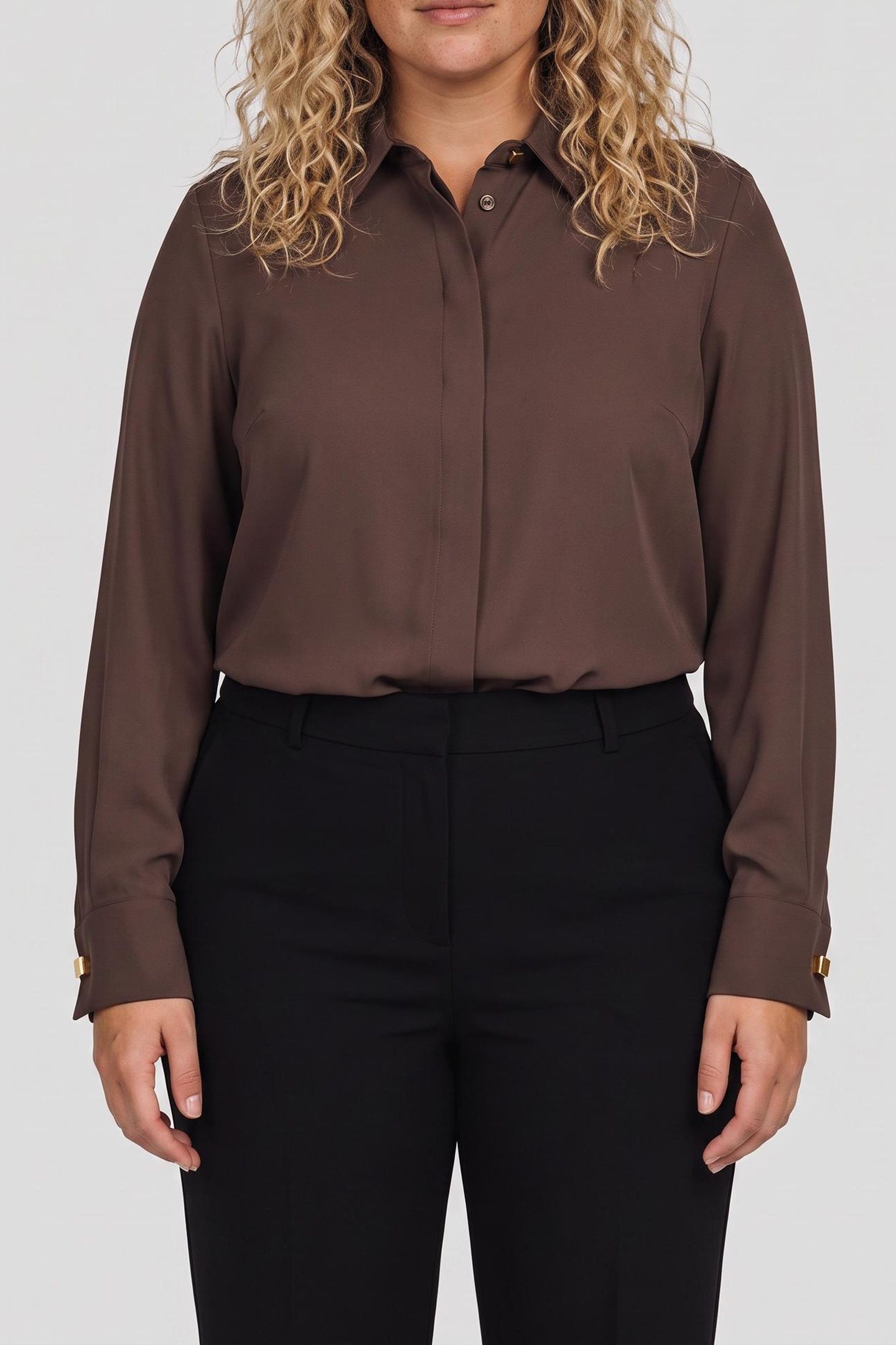 NEW MELISSA SHIRT CHOCOLATE BROWNIE 1