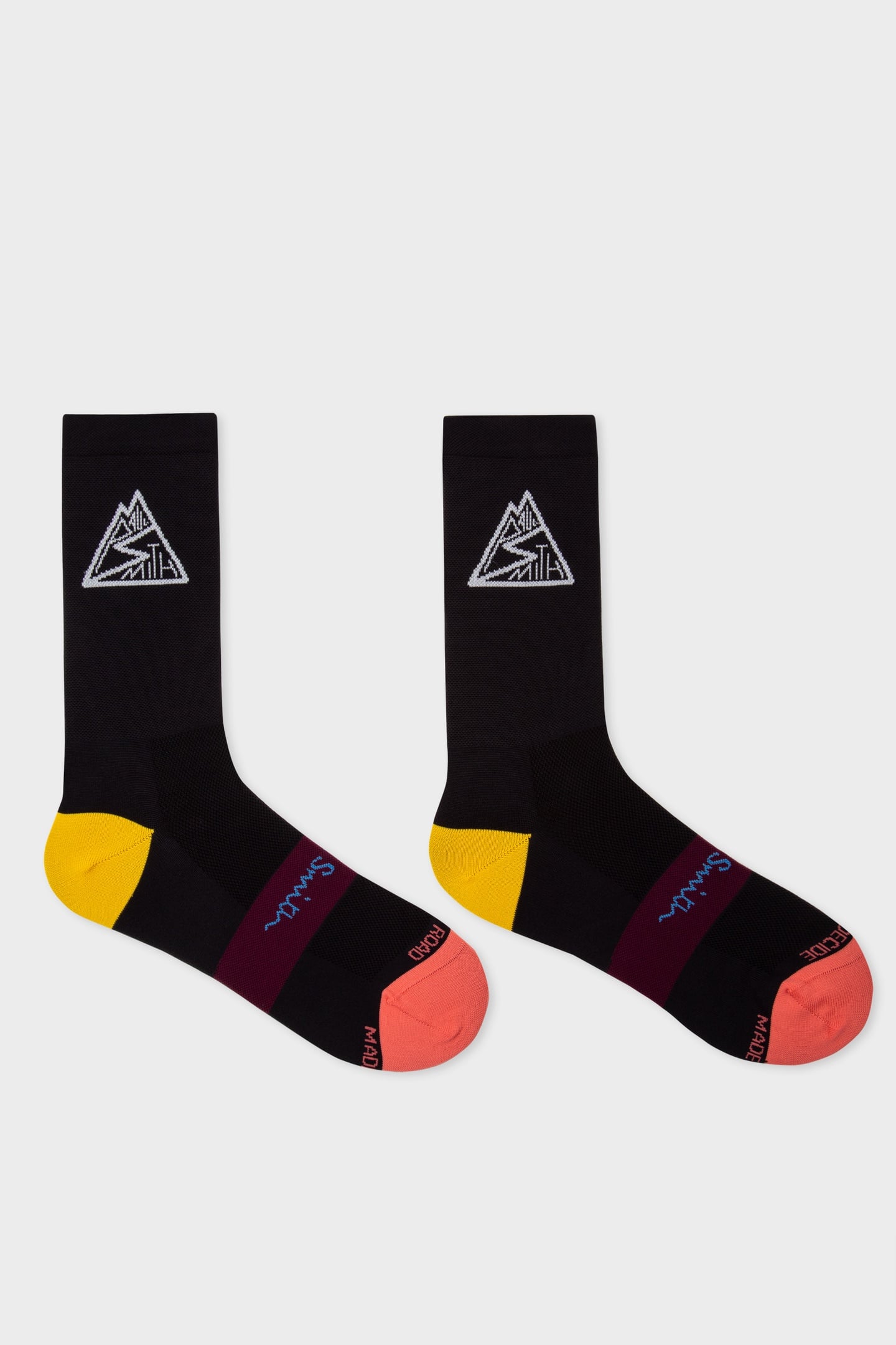 MEN SOCK CYCLE MOUNTAIN BLACK 3