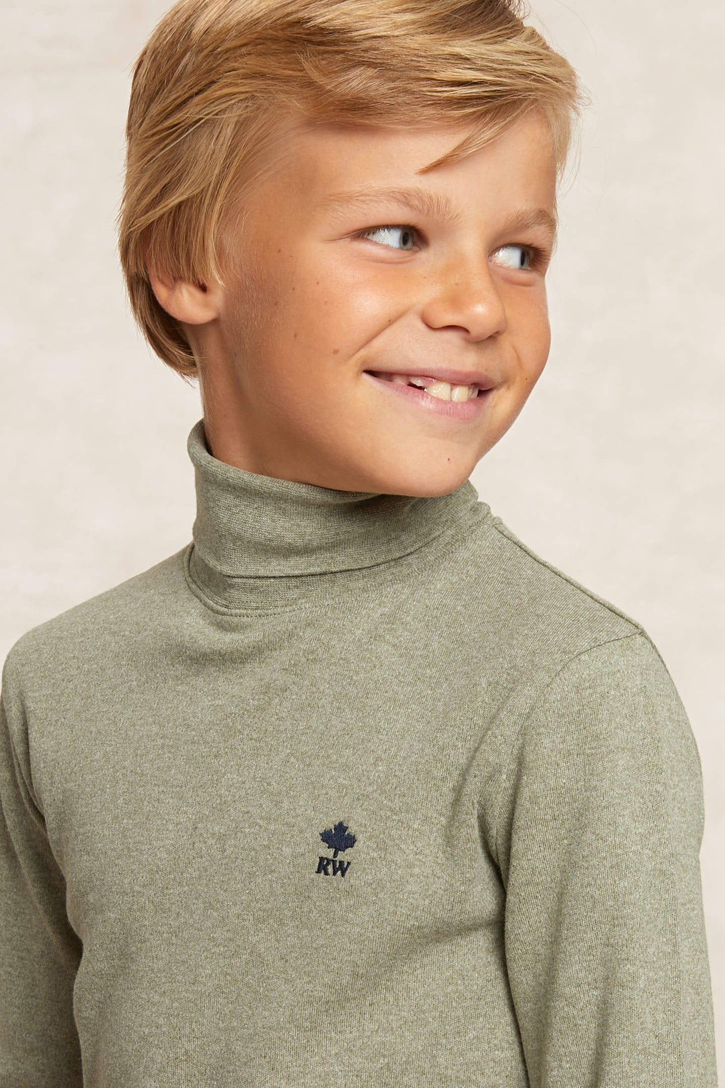 BASIC ROLL NECK T-SHIRT EDEN MIX 4