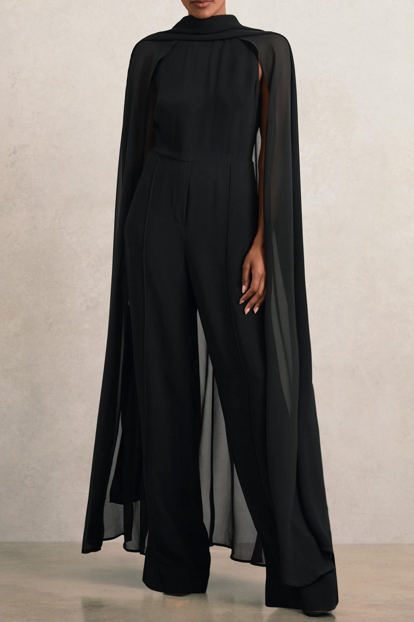 CAPEBACK JUMPSUIT BLACK 3