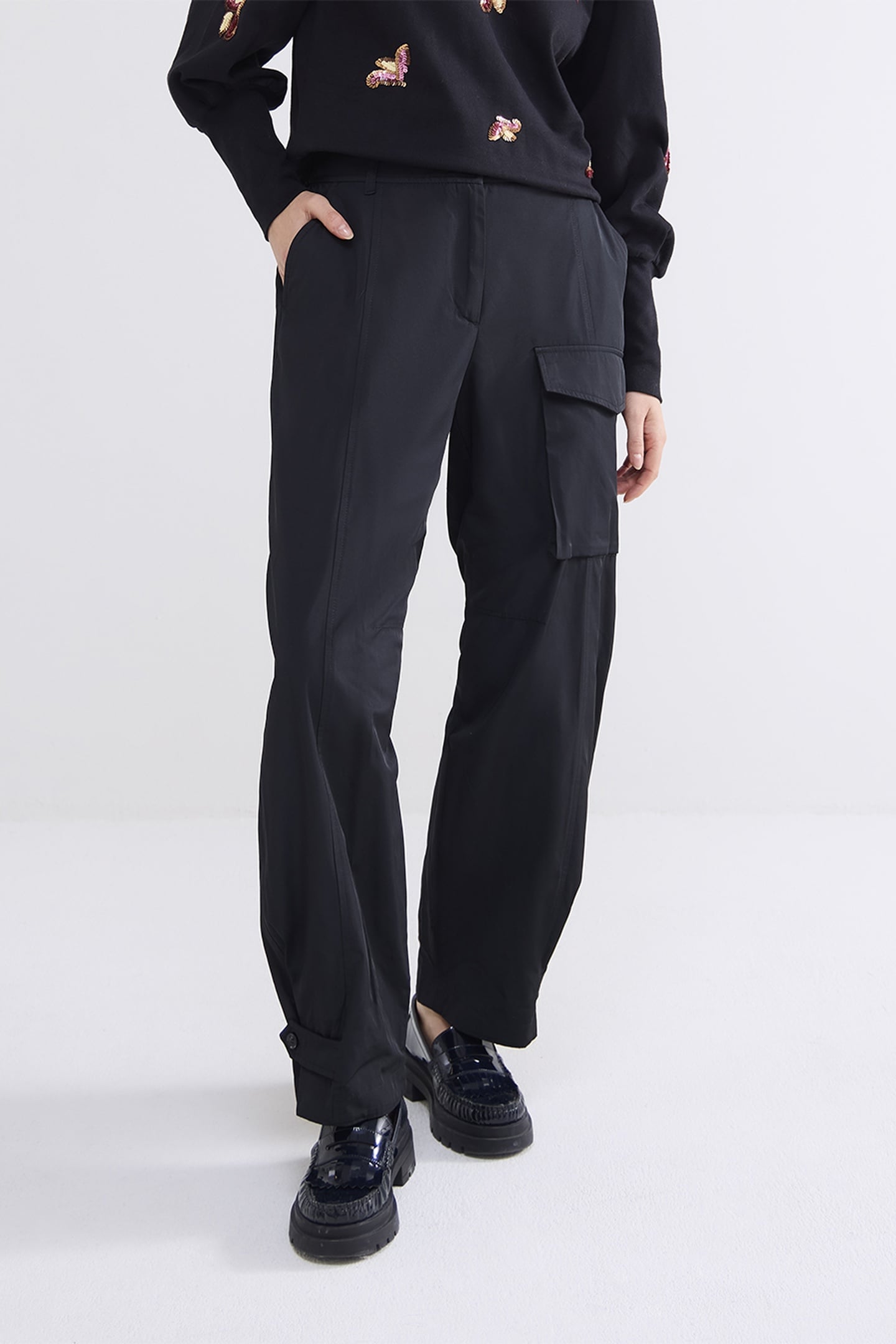 TROUSERS TAFT BLACK 1