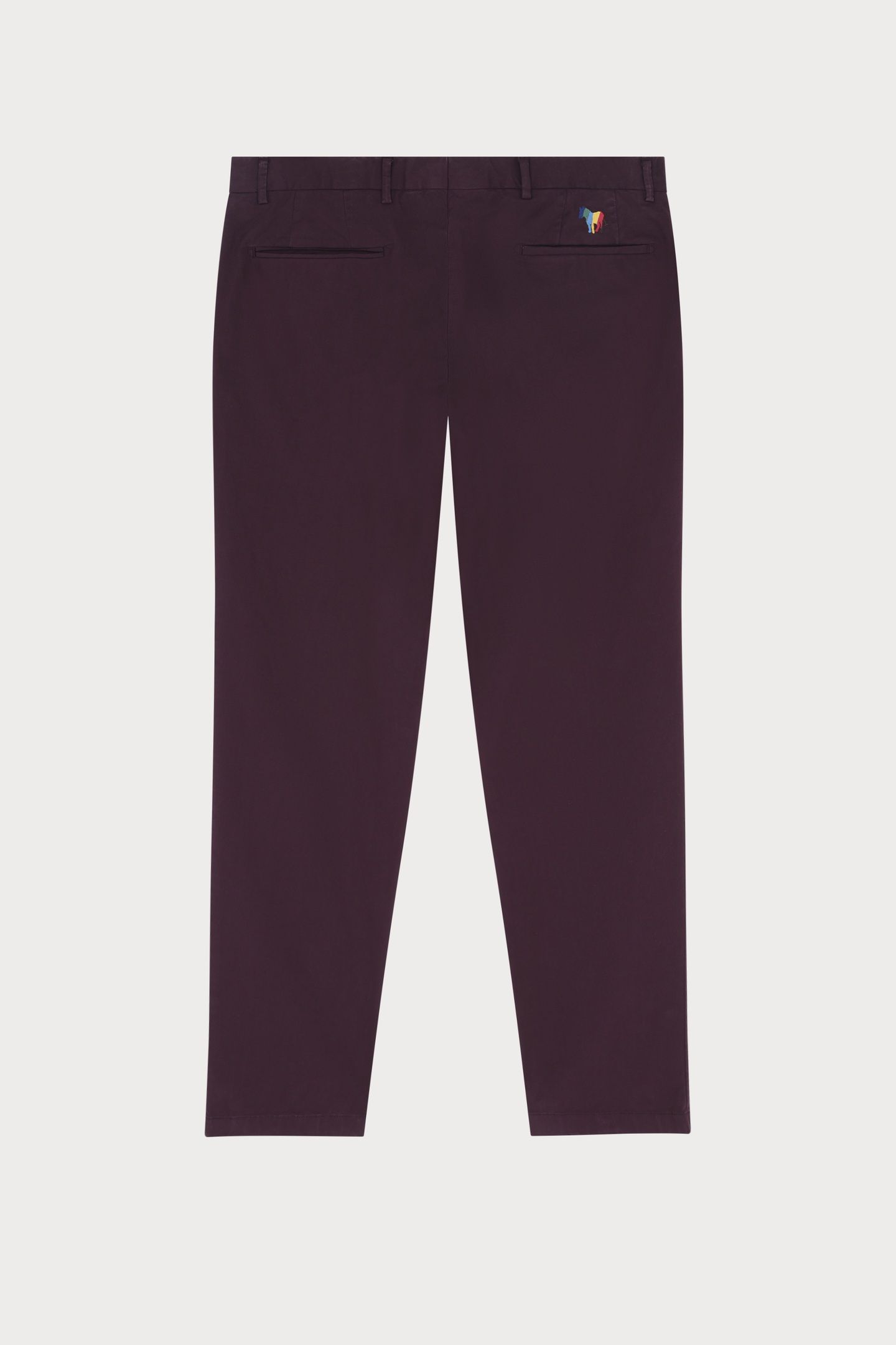 MENS SLIM FIT CLEAN CHINO BS ZEB AUBERGINE 2