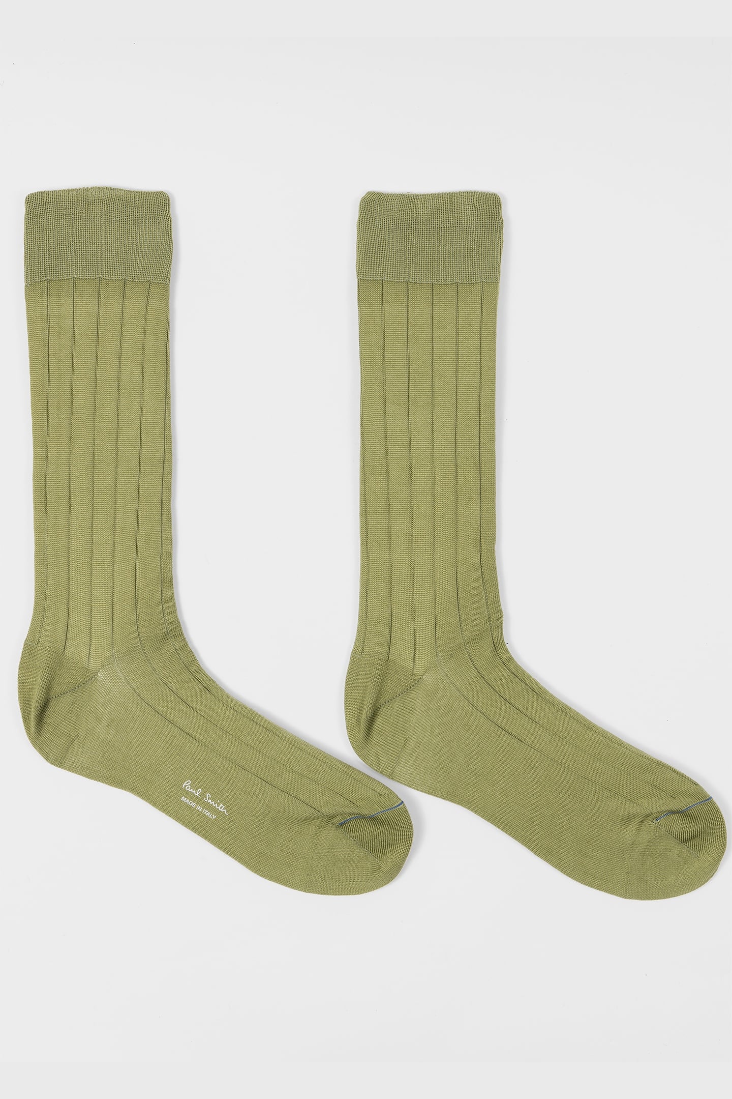 MEN SOCK RIB MERC SEASNL EMERALD GREEN 3