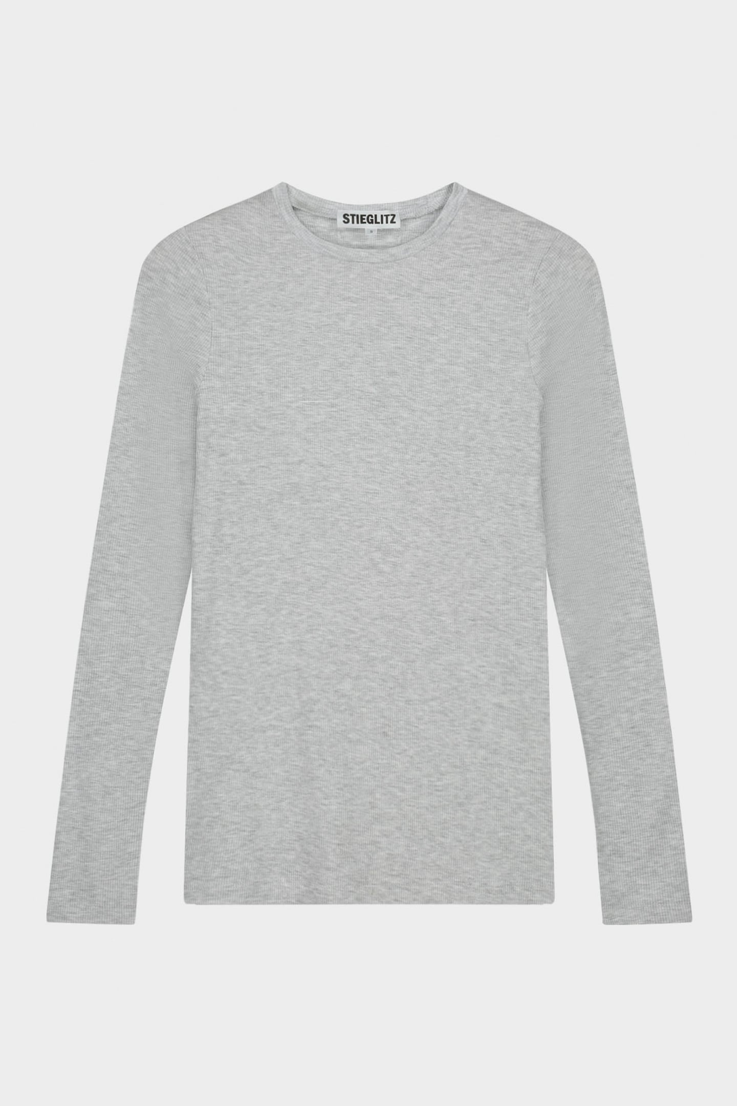 BASIC LONGSLEEVE MELANGE GREY 3