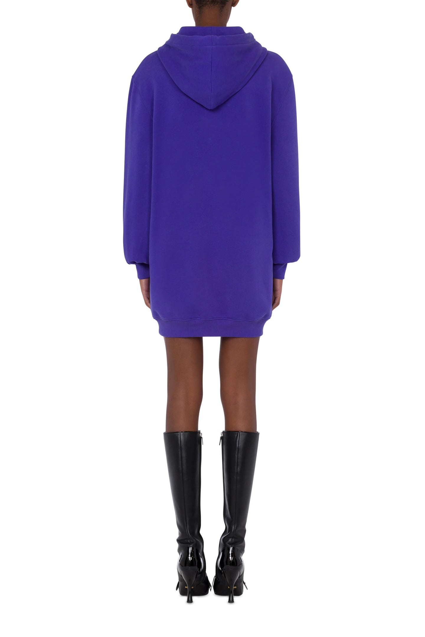 DOUBLE SMILEY® LOGO FLEECE DRESS BLUE 2