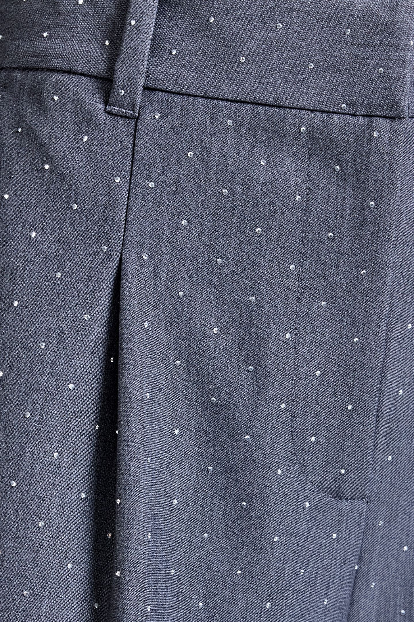 SHERRY HOTFIX TROUSER GREY SILVER 4