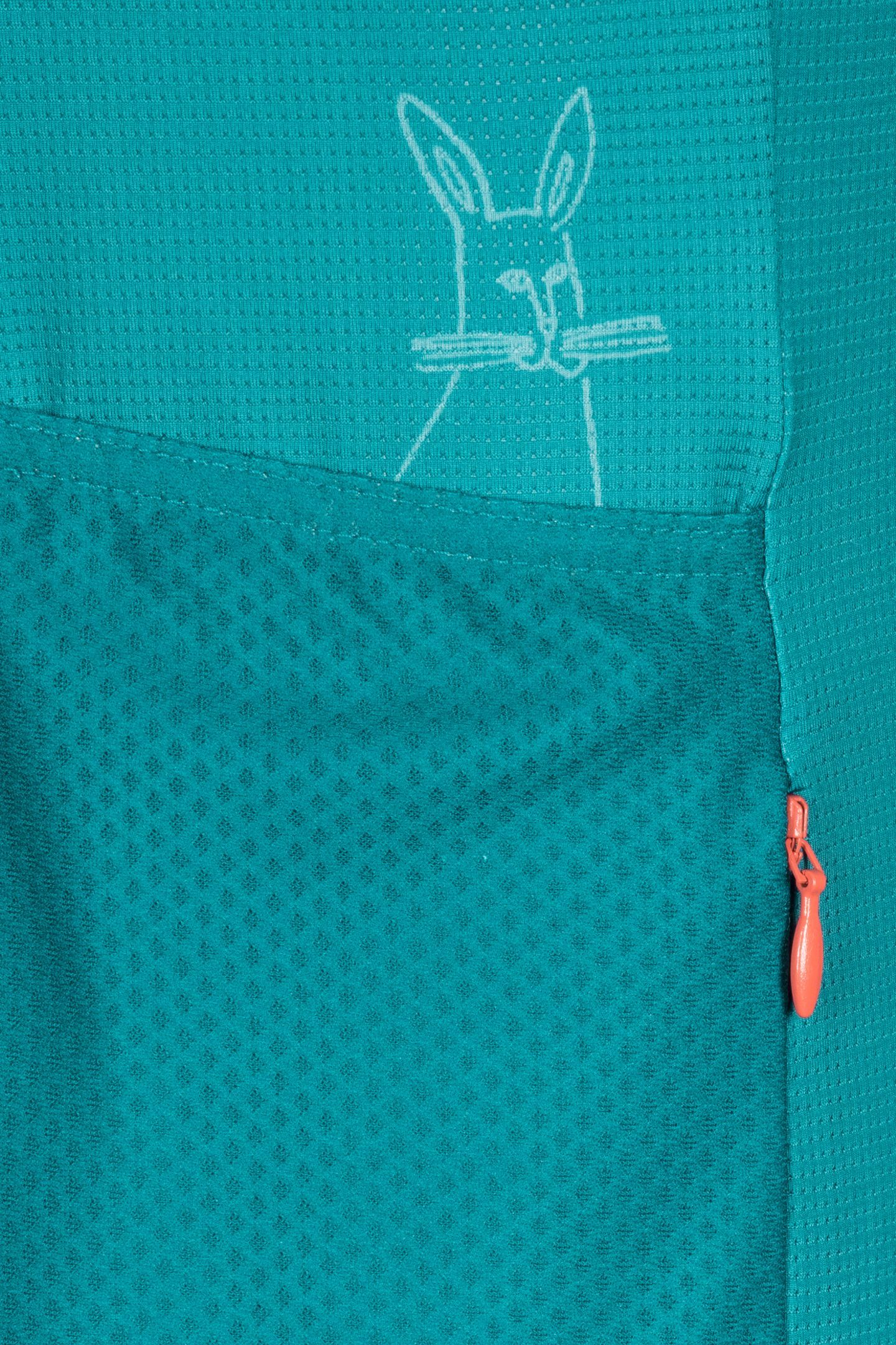 MENS CYCLE JERSEY S/S ARTIST STRIPE PETROL GREEN 4