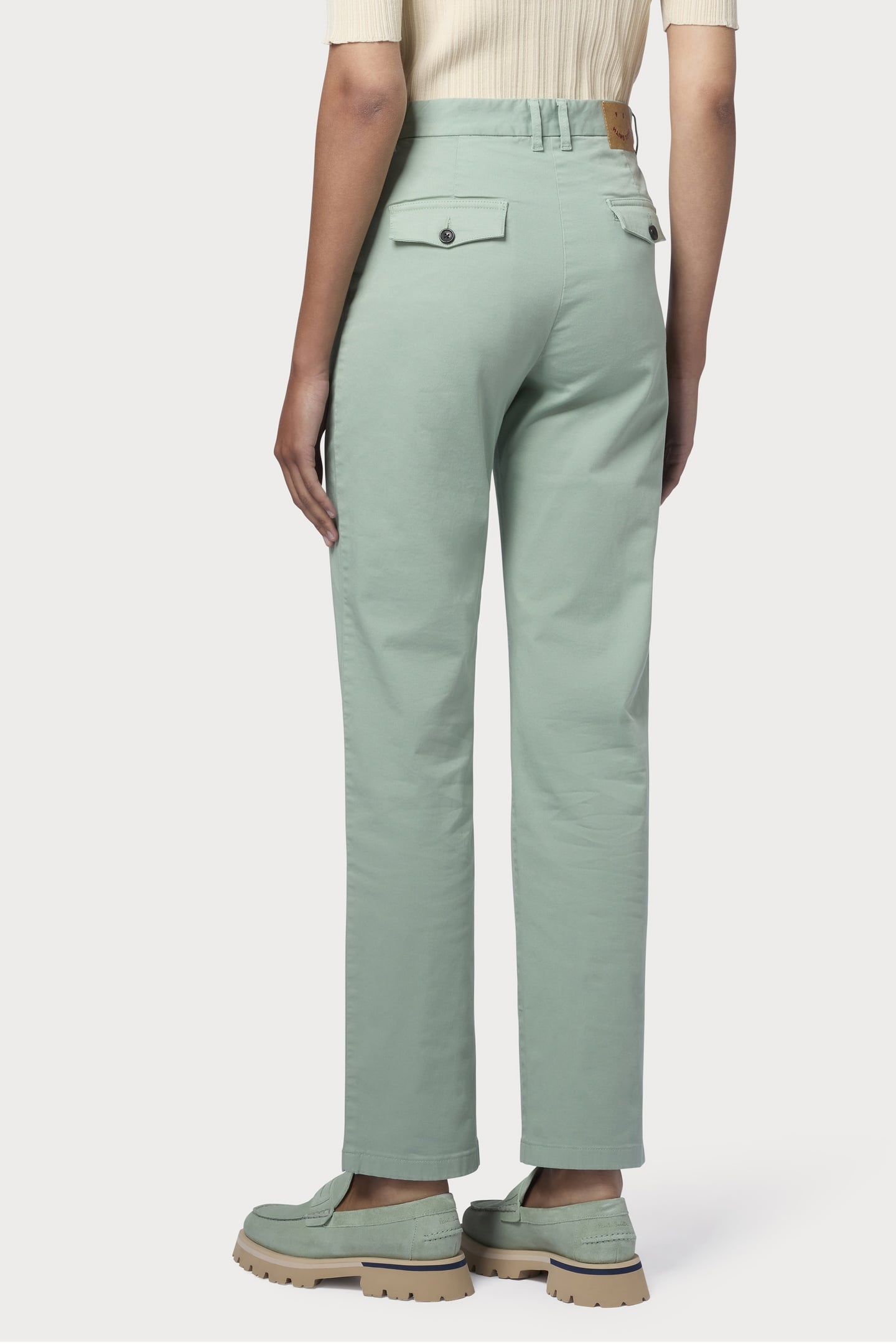 WOMENS TROUSERS MILITARY GREEN 4