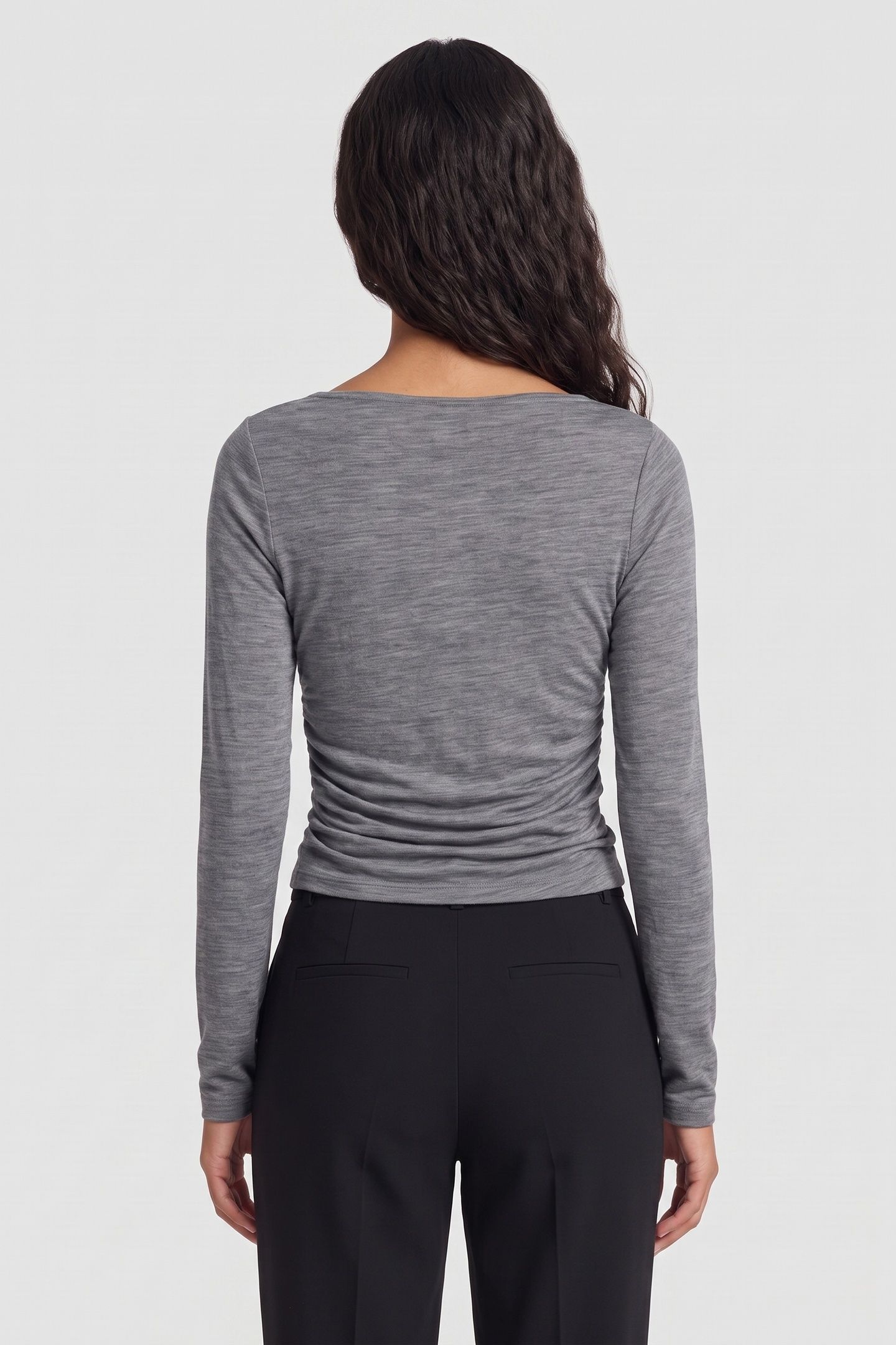 LA SHEA TOP GREY 2