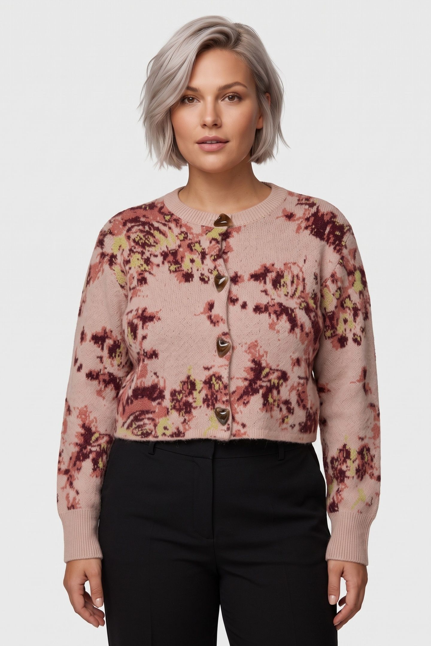 X DEBRA JAQUARD CARDIGAN OTHER 1