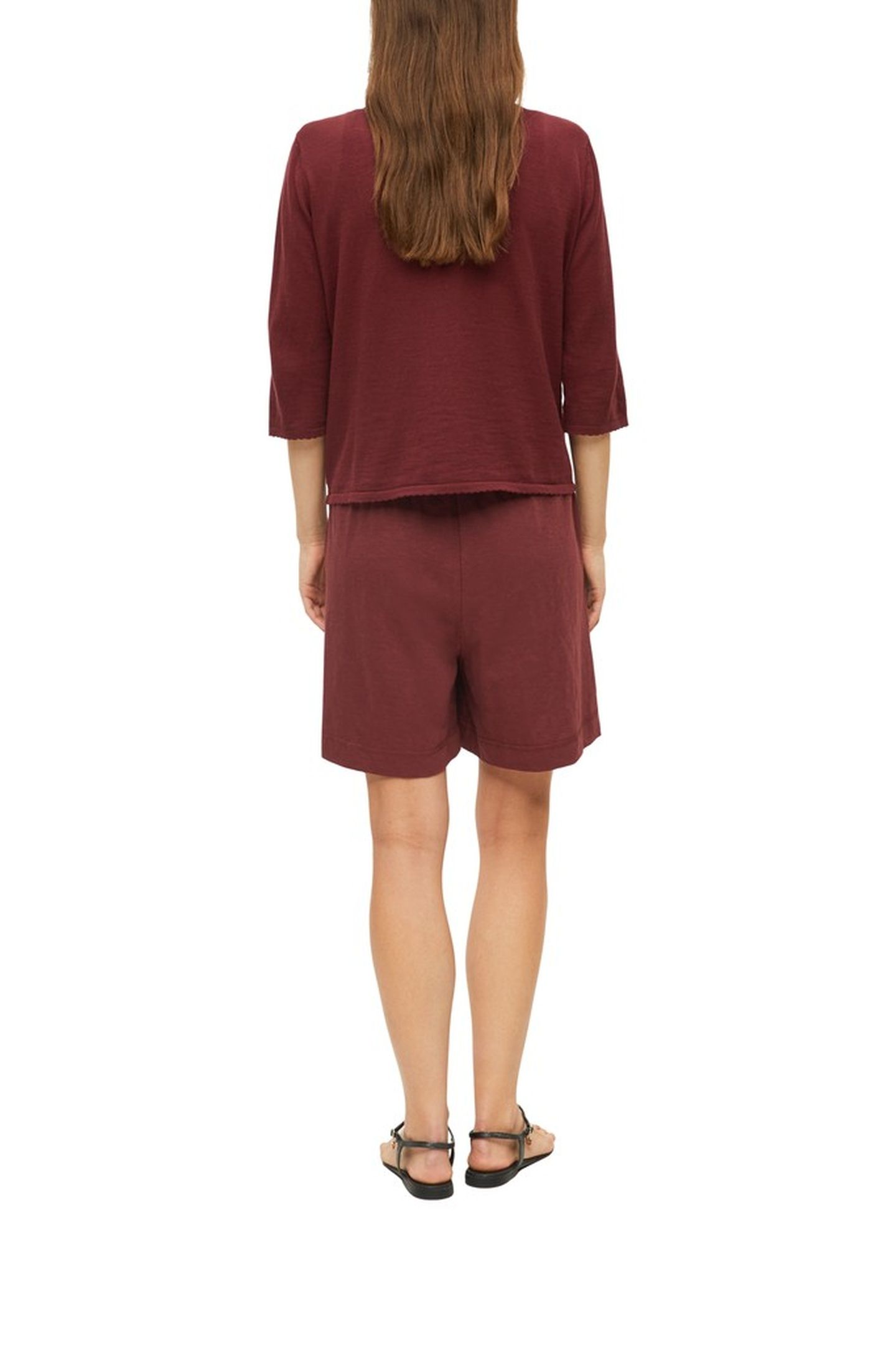 S.OLIVER PULLOVER BURGUNDY 3
