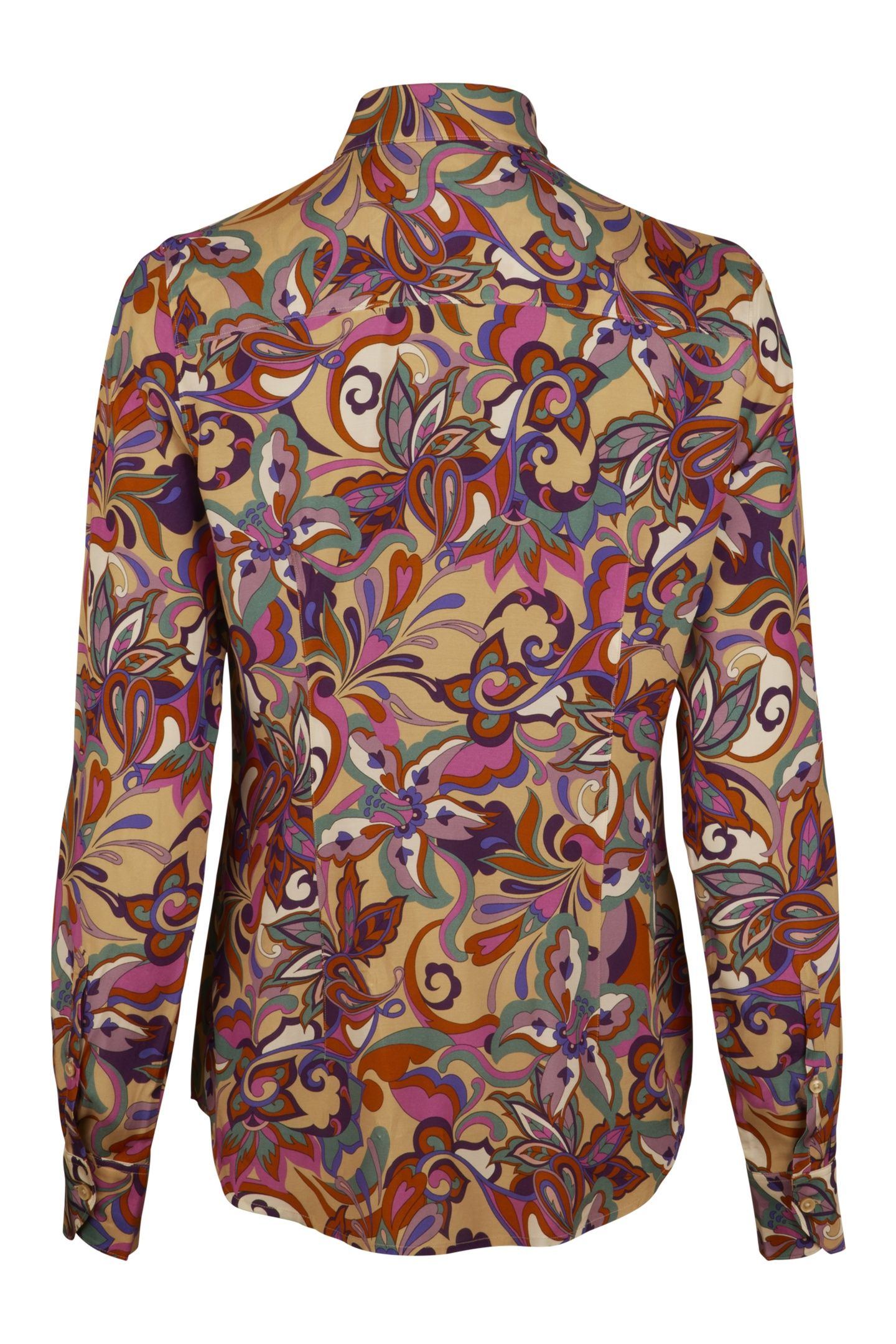 SOFIE SHIRT BEIGE PATTERN 2