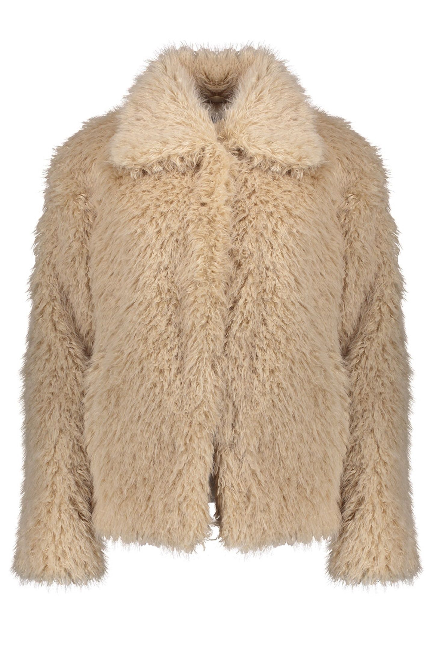 JACKET HAIRY LIGHT SAND 1