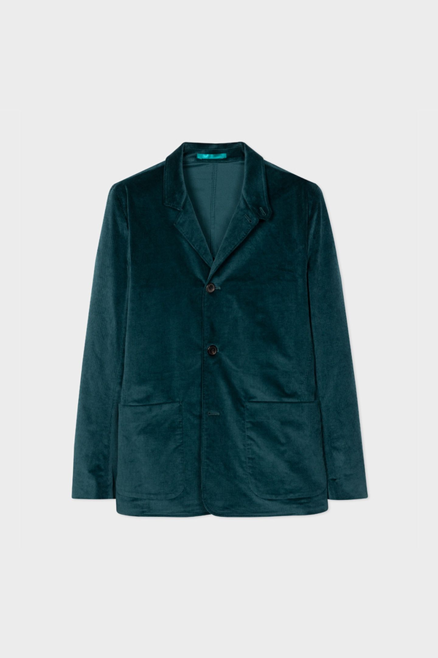 MENS 4BTN CASUAL JKT PETROL GREEN 4