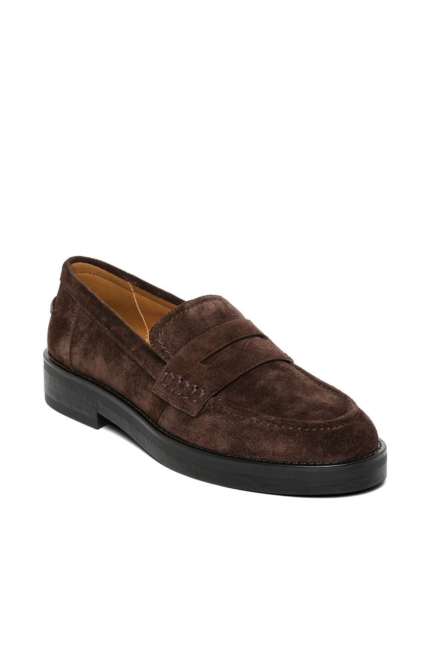 JEANN FLAT SHOES BROWN SUEDE 2