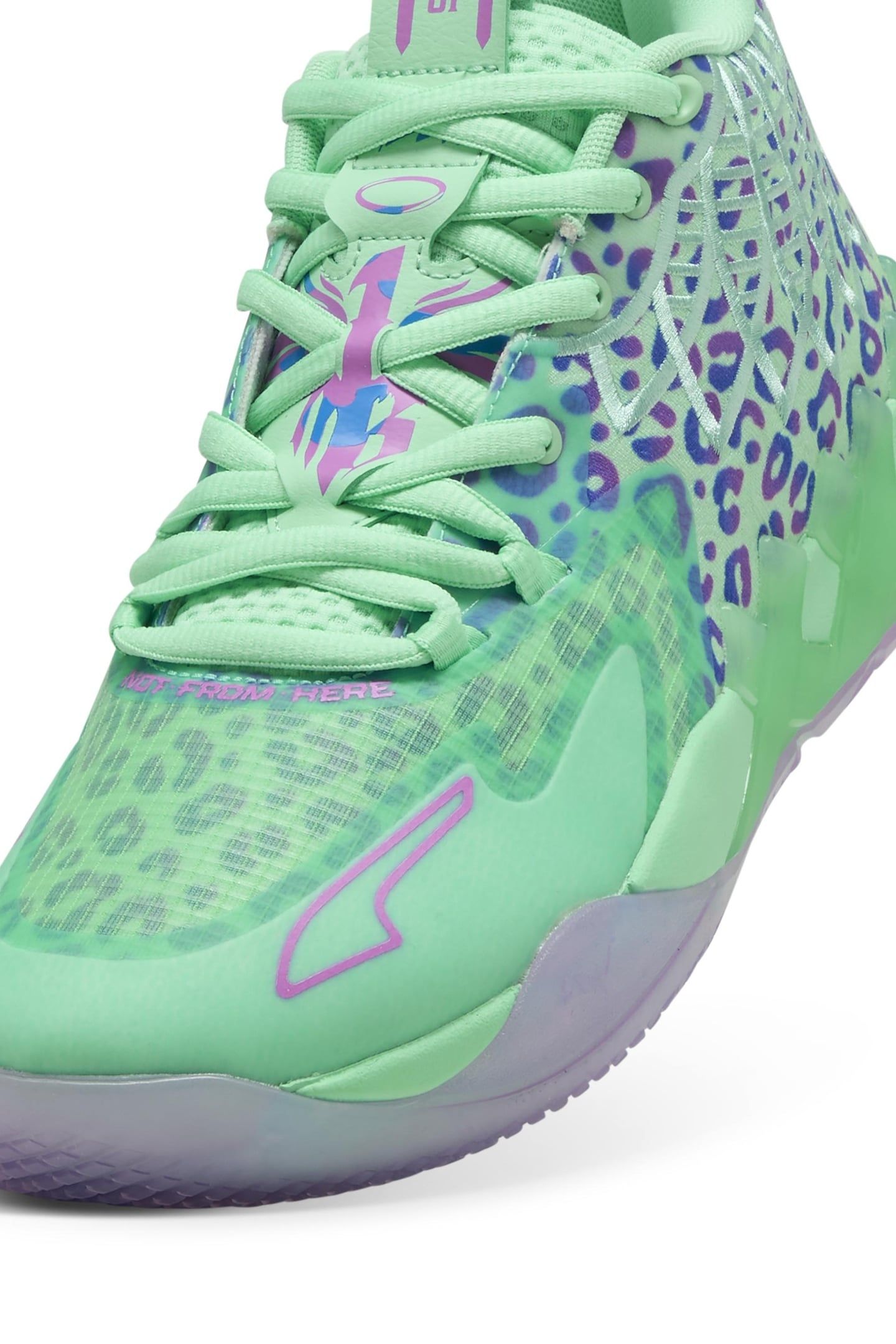 UNISEX MB.01 ALIEN SAFARI GREEN GLIMMER-PURE MAGENTA-HYPERLI 2