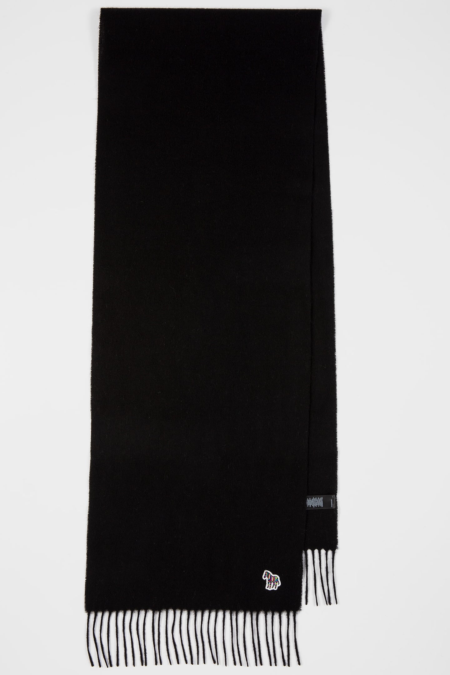 MEN SCARF PS ZEBRA BLACK 3