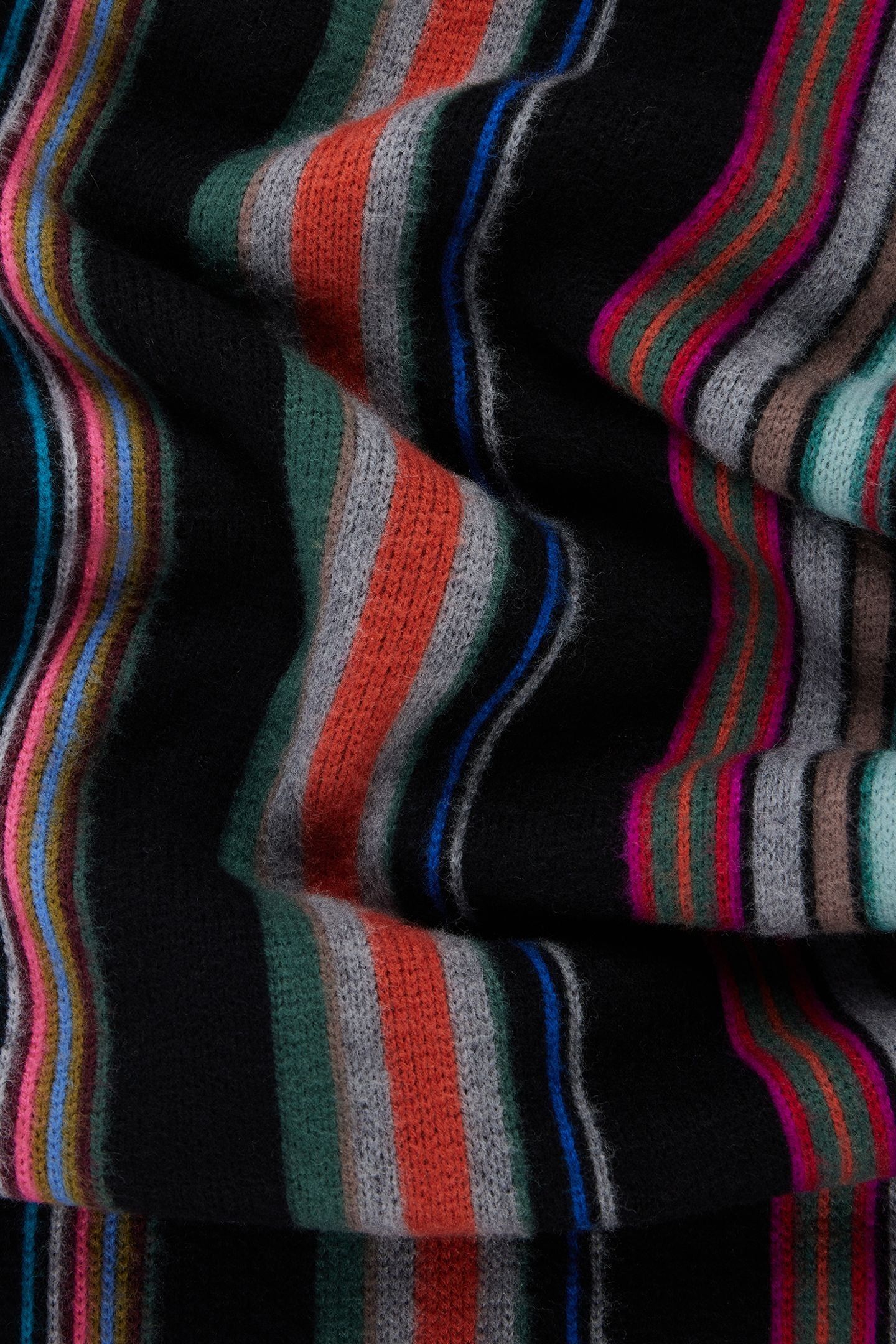 MEN SCARF DARCIE BRIGHT BLACK 7