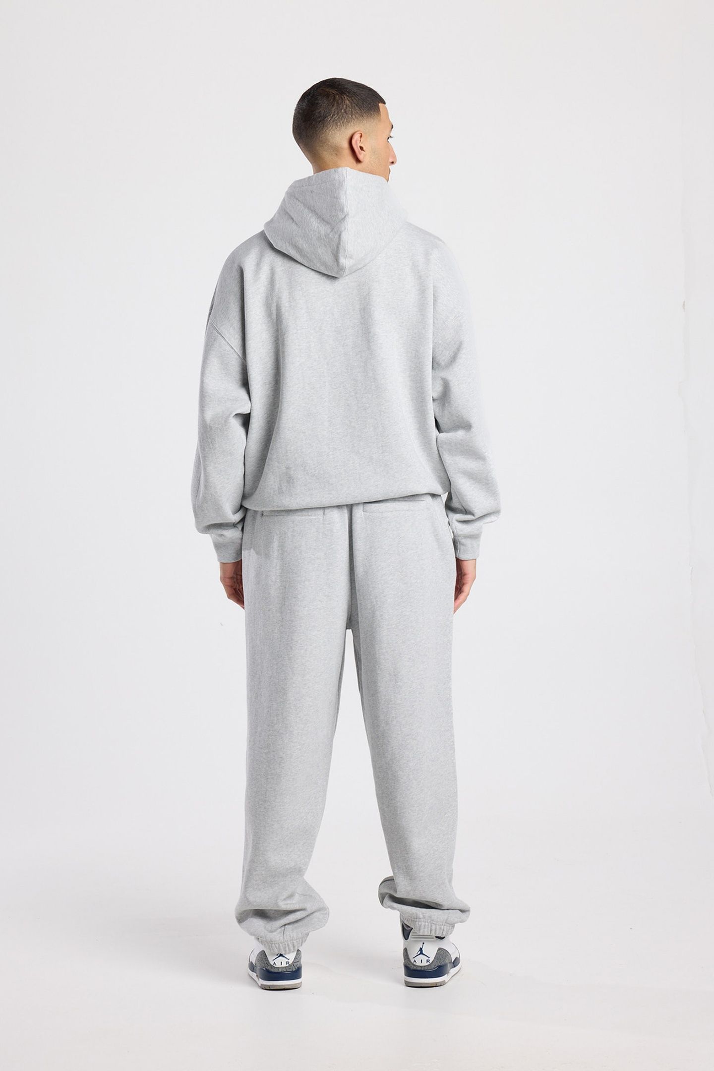 SKIP HOOD LIGHT GREY MELANGE 2