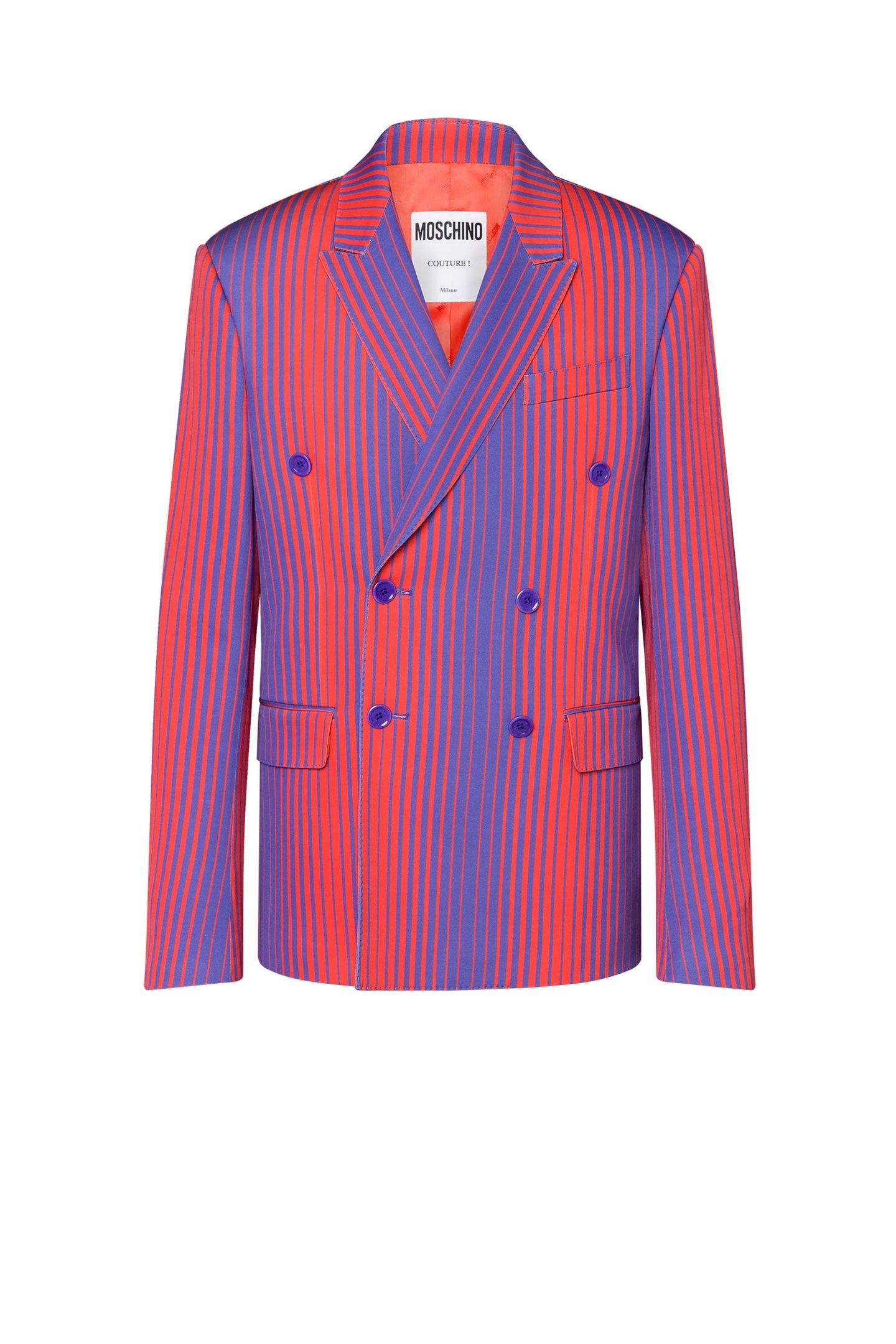 DEGRADÉ STRIPES SATIN JACKET BLUE 3