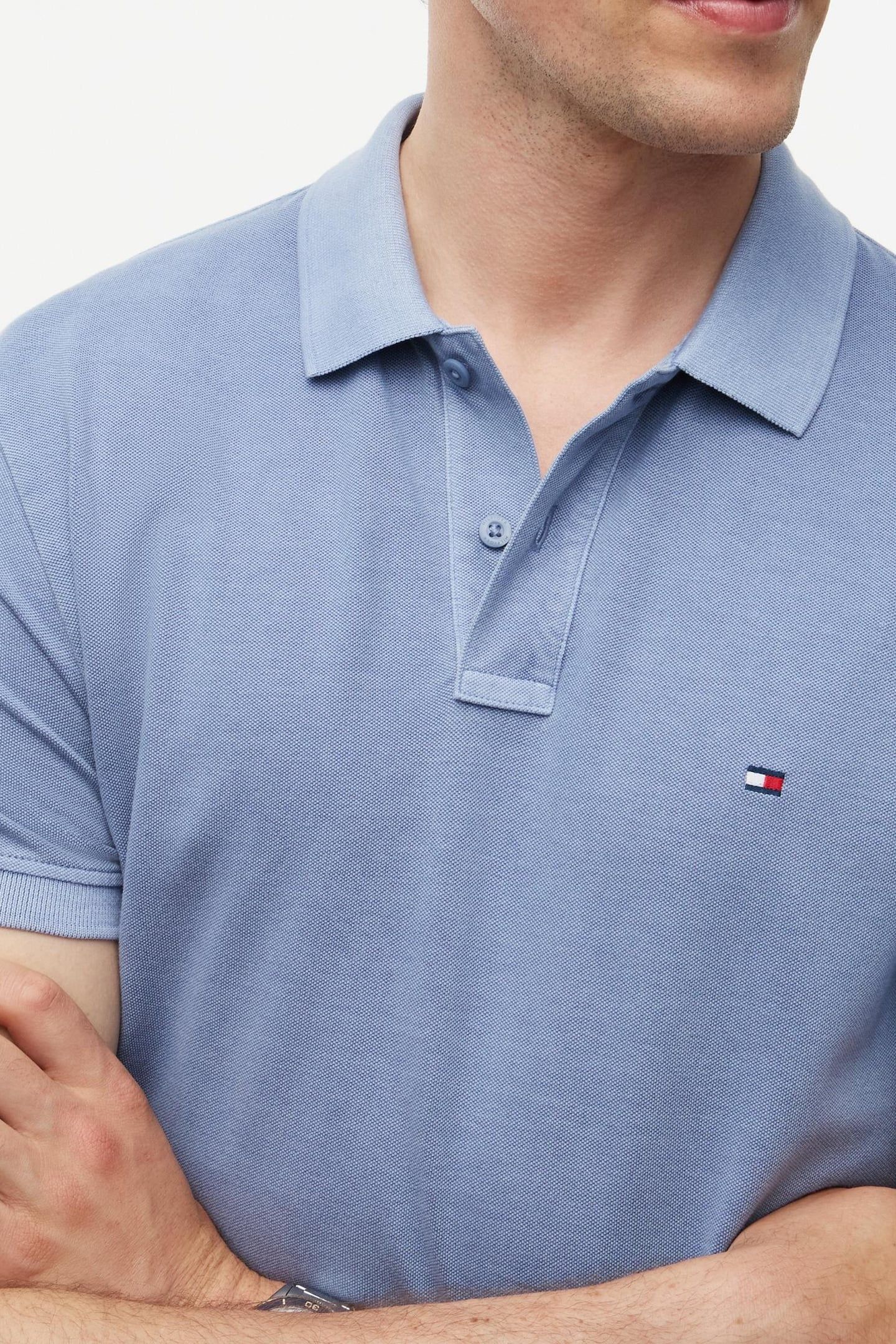 GARMENT DYE REGULAR POLO BRISK BLUE 6