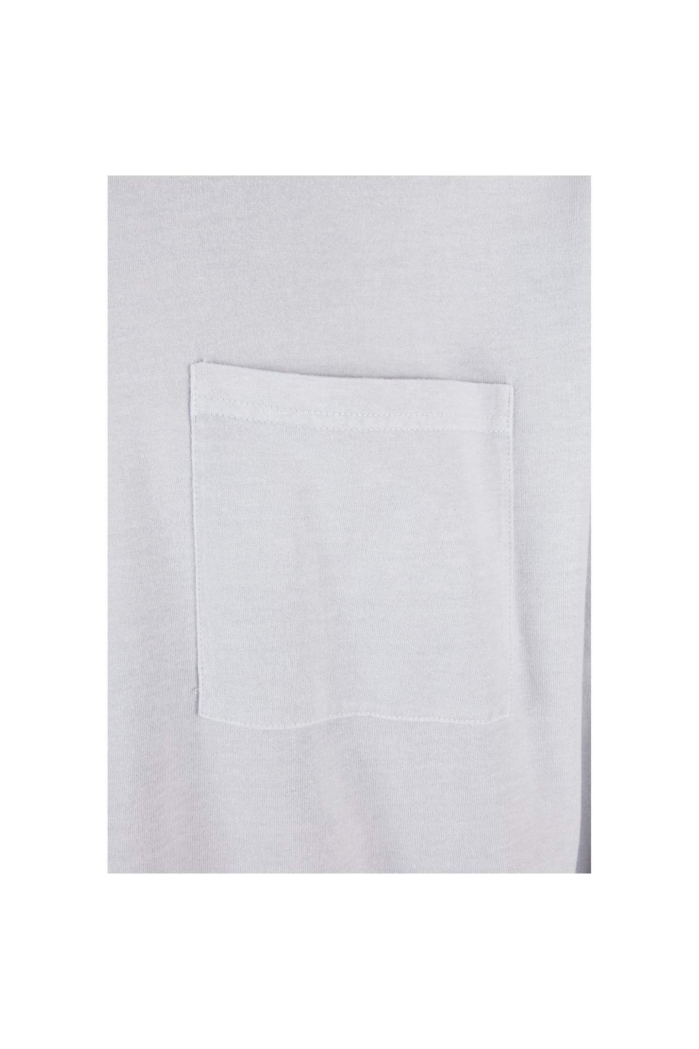 PIGMENT DYED POCKET LONGSLEEVE LIGHTASPHALT 10