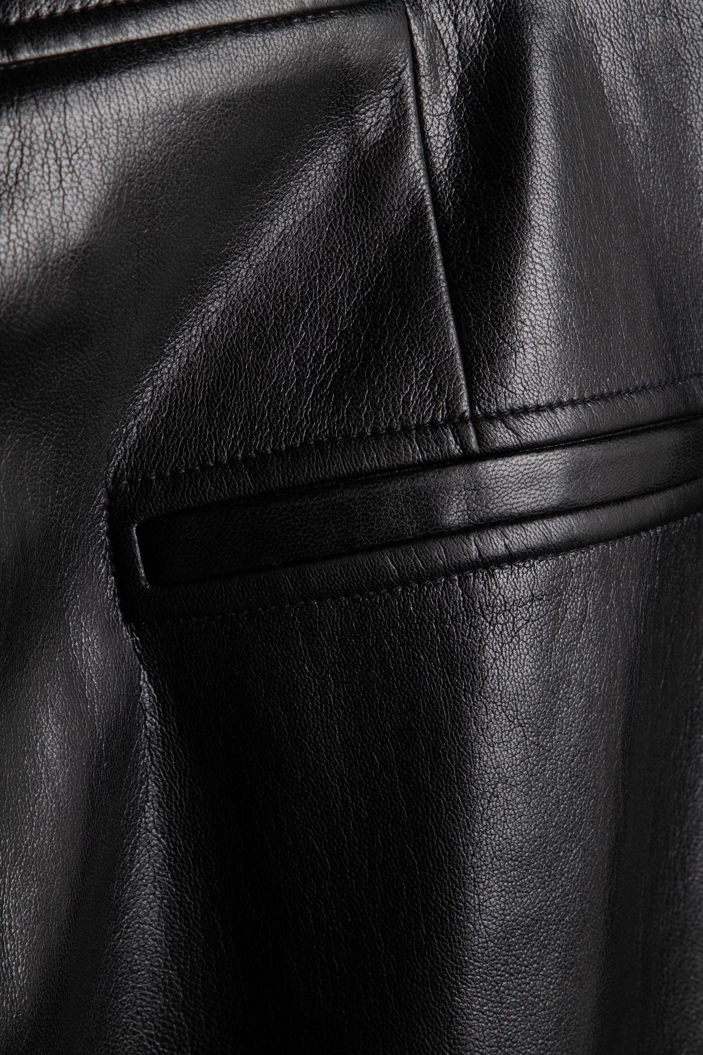 GLADYS WIDE LEG PANT JET BLACK A996 4