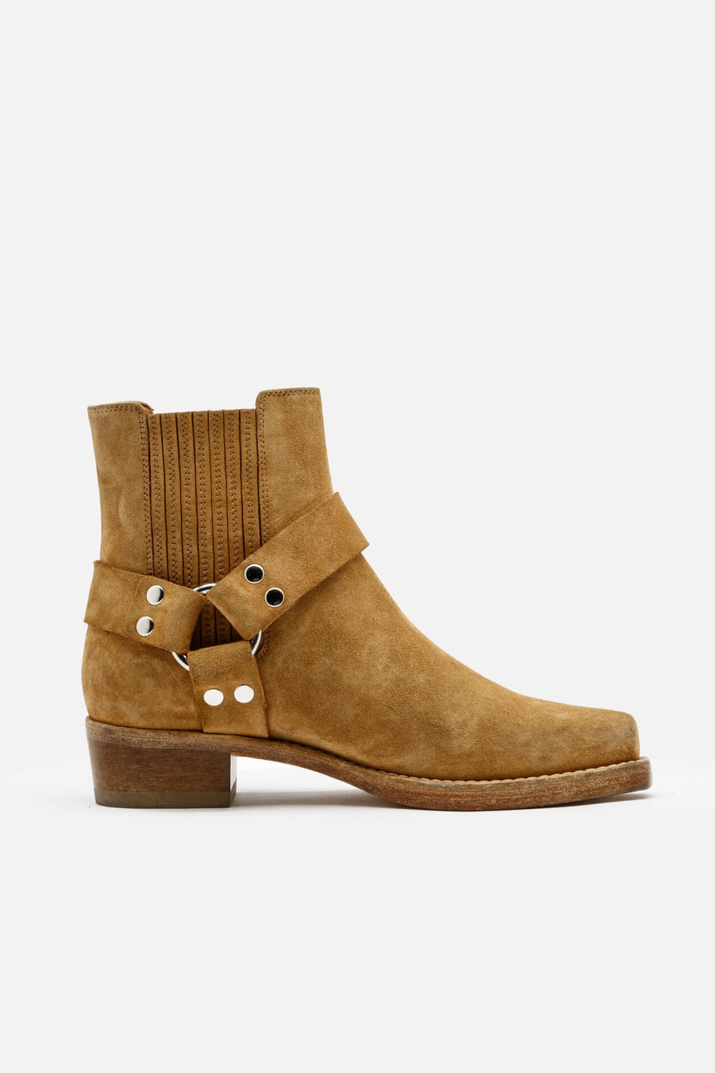 CAVALRY BOOT CARAMEL SUEDE 1