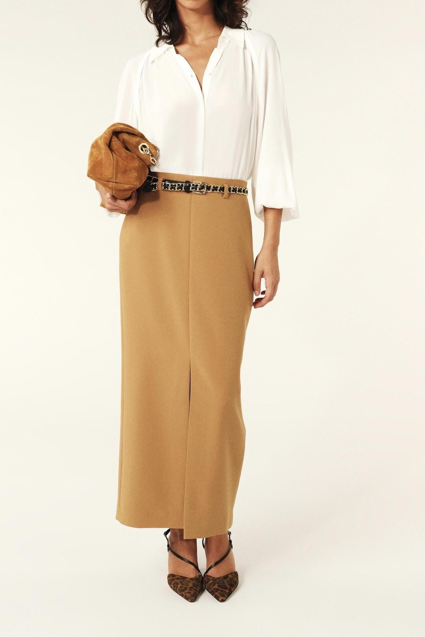 LONG SKIRT CAMEL 3