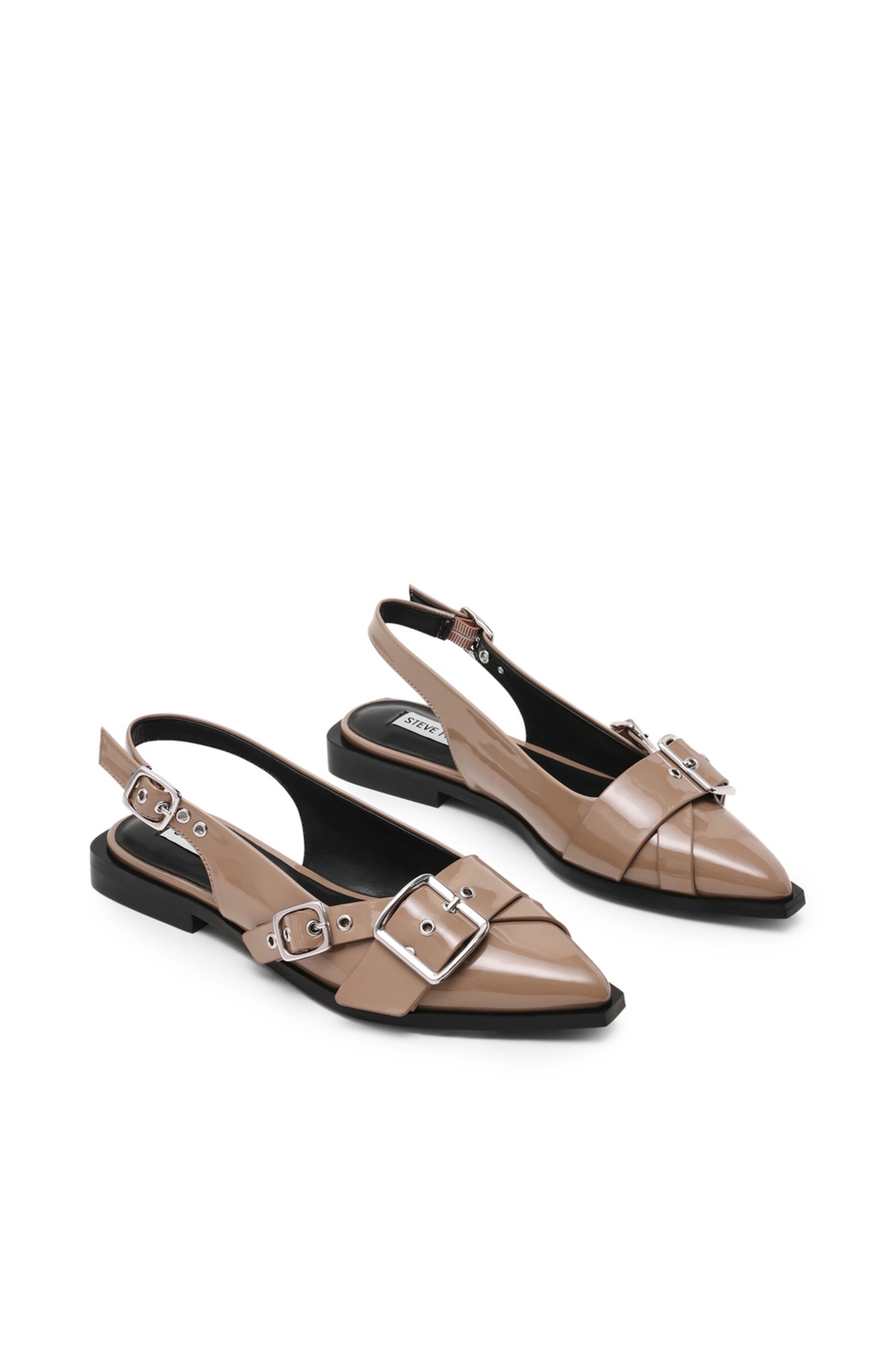GREZLY PUMPS TAUPE PATENT 2
