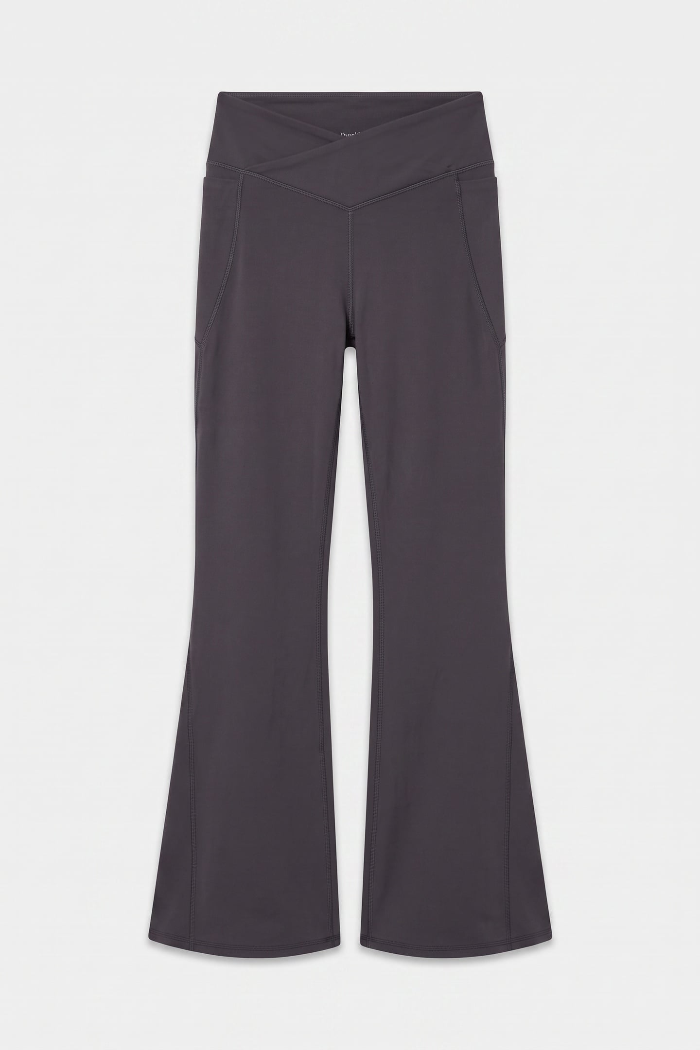 HIGH-WAISTED CROSSOVER FLARE MIDNIGHT 3