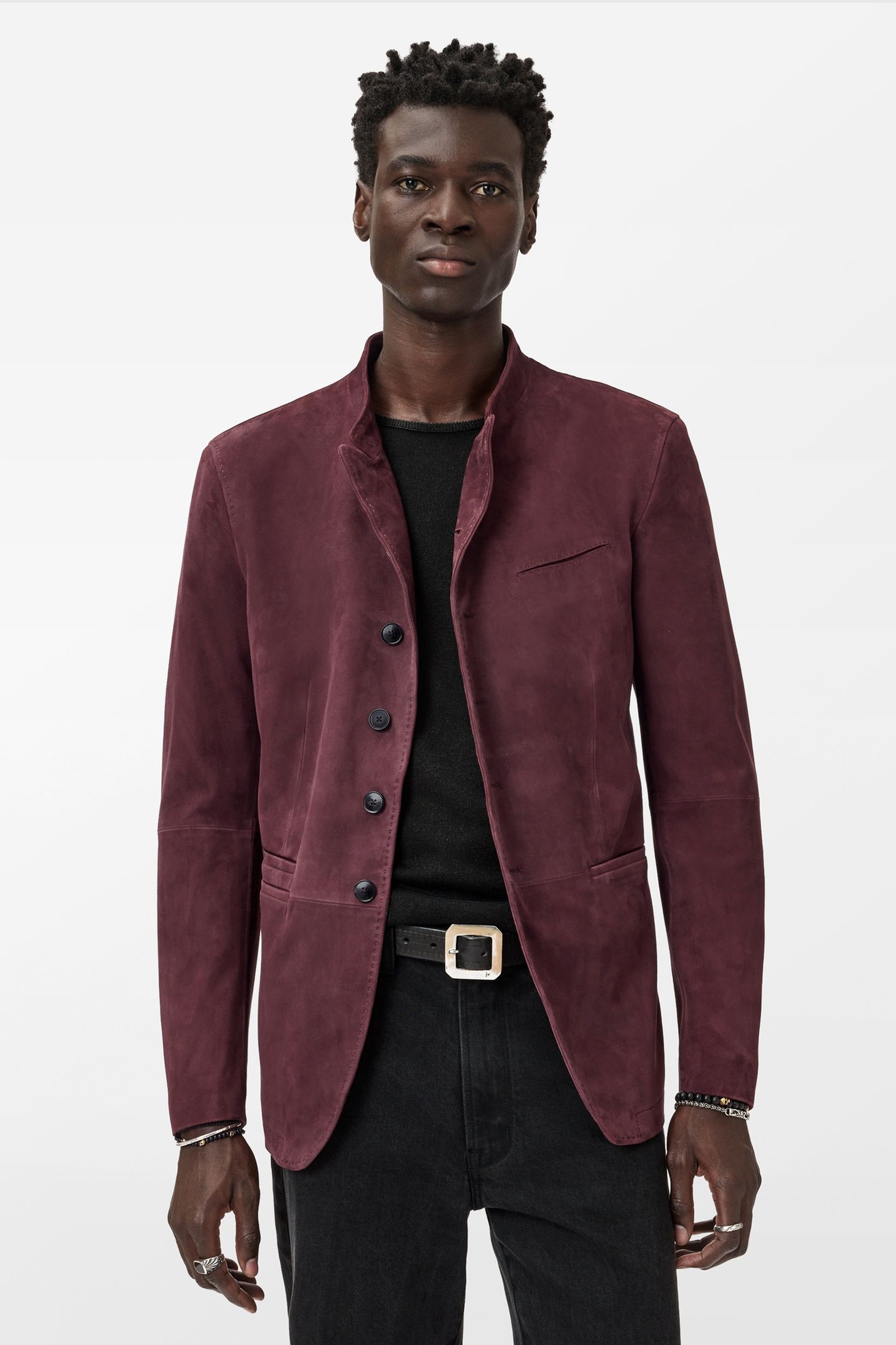 VARICK JACKET MERLOT 1