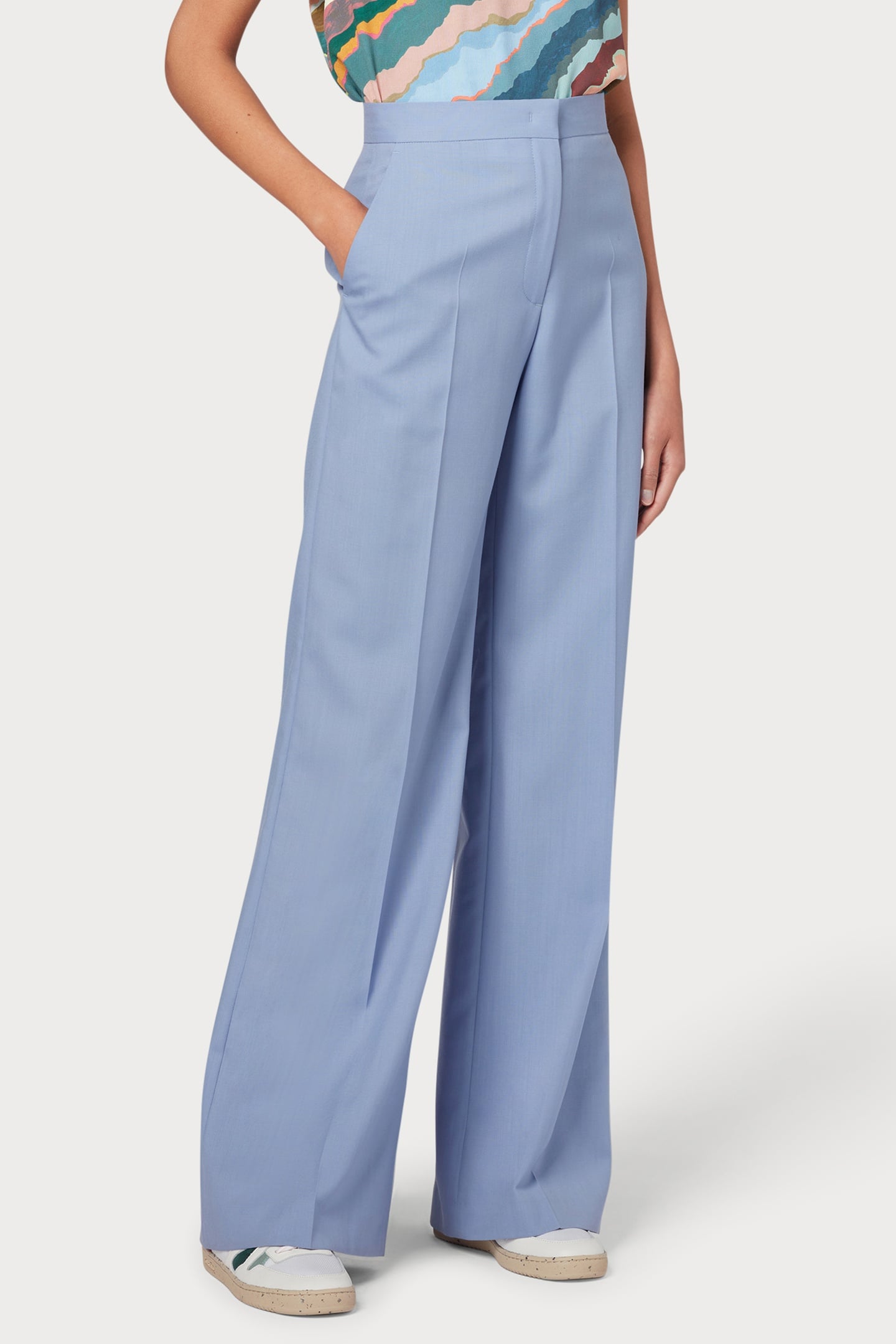 WOMENS TROUSERS BLUE 3