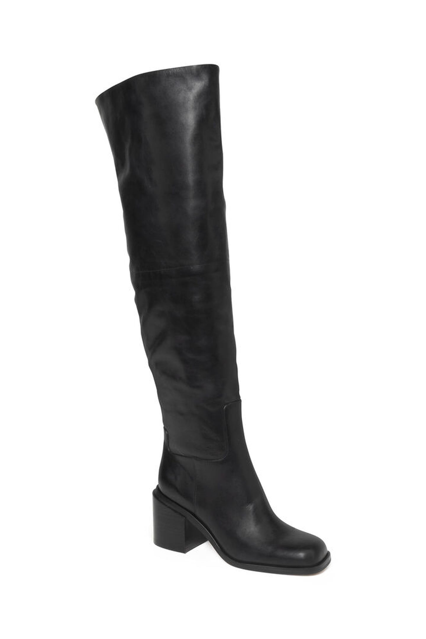 VENUS BOOTS BLACK LEATHER 2